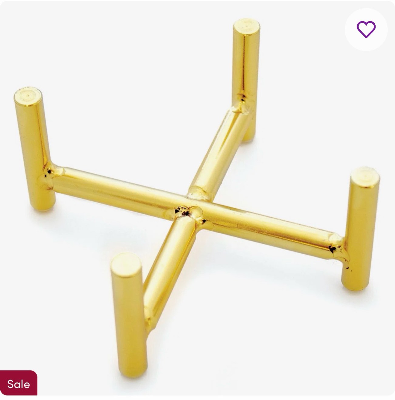 Metal 1 Piece Coaster Holder