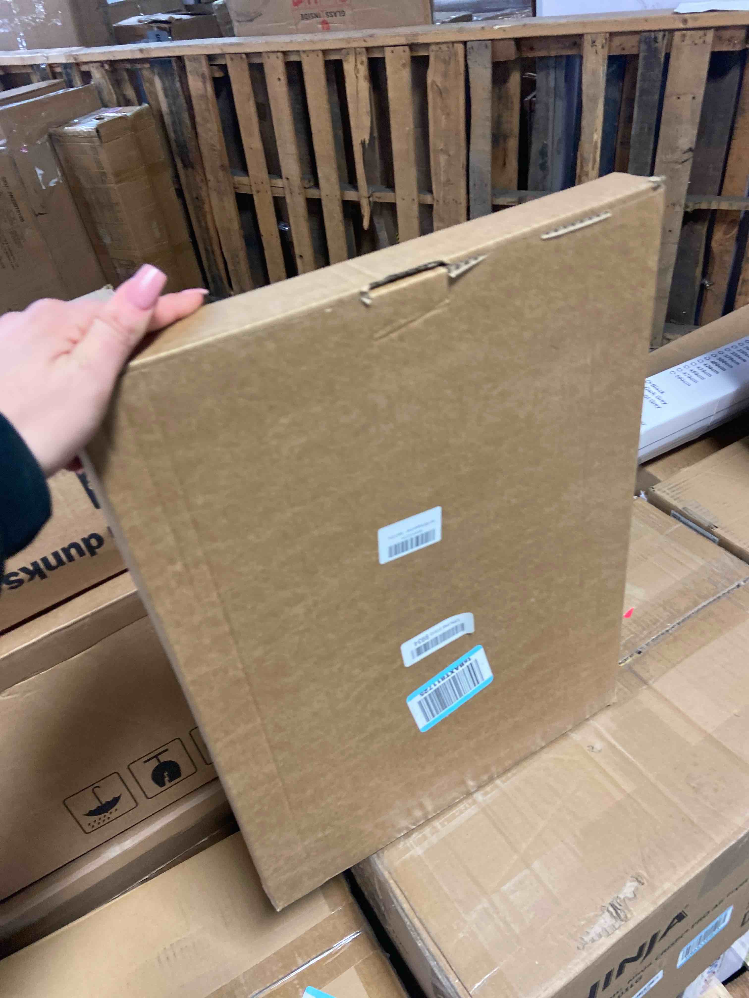 Condition photo showing New/Like New for 240354502 Refrigerator Upper Crisper Drawer Cover Frame Compatible with Frigidaire Refrigerator FRS3R2F FRS3R3E, Replace Parts Number AP2115999 240354501 919176 AH648784 EA648784 PS648784