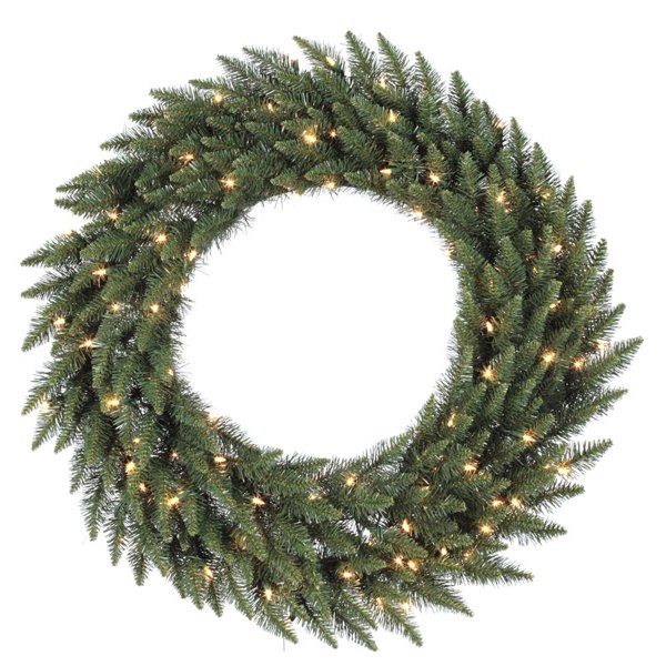 heurlin multi-sized faux lighted wreath