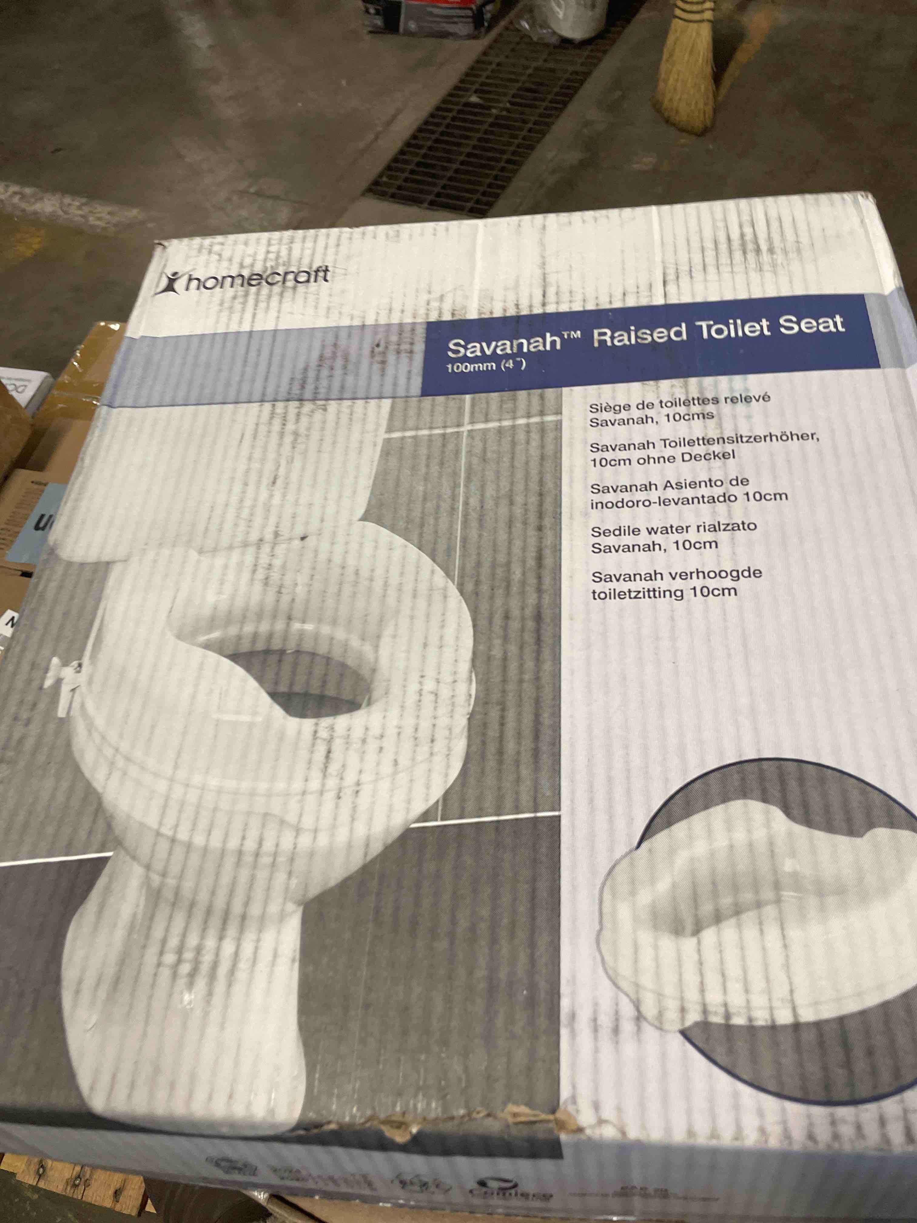 Condition photo showing New/Like New for SP 3 Inch Extender Booster Elevated Raised Toilet Seat Risers for Seniors Adults Elderly Handicap Disabled Fits Most Standard and Elongated Toilets - White
