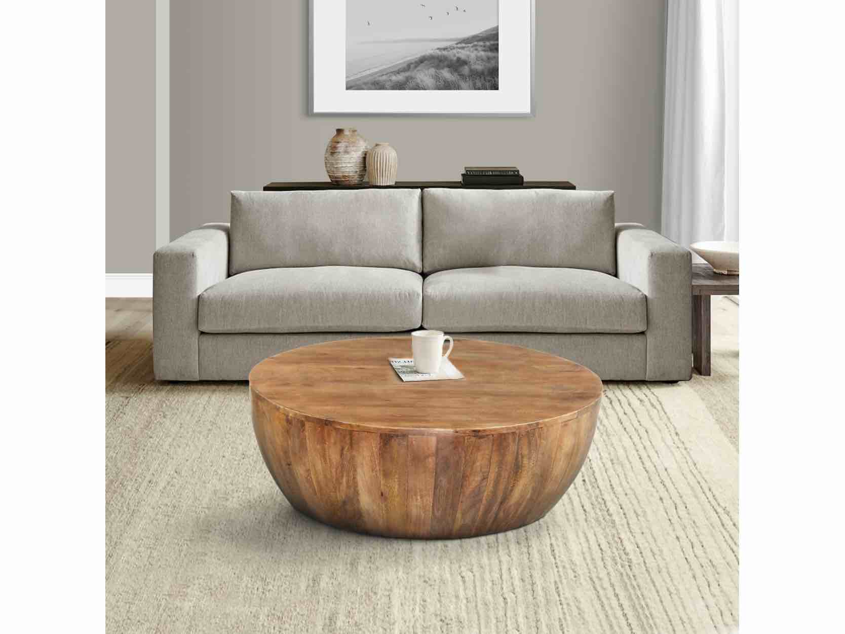 the urban port round coffee table