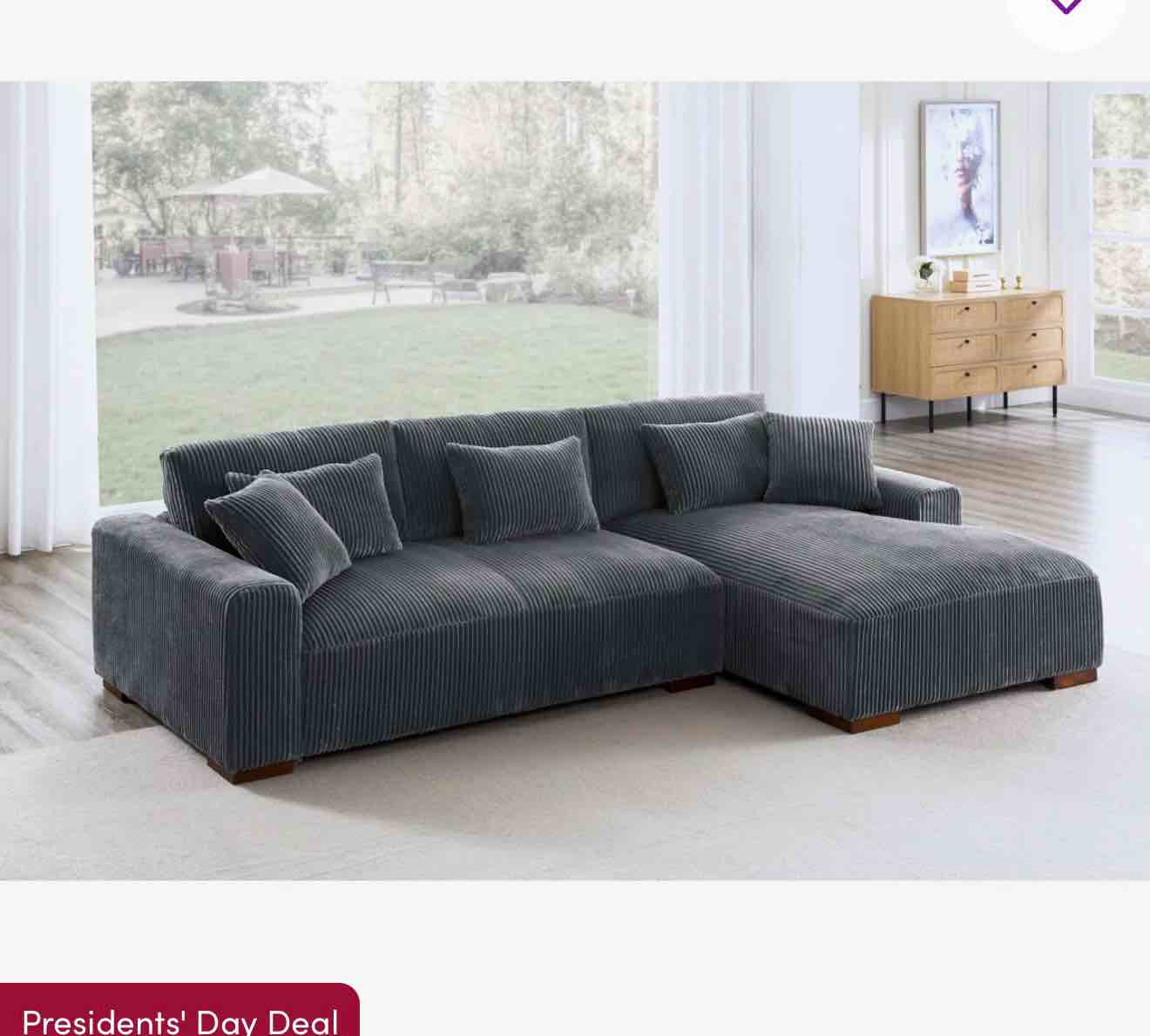 asyiah upholstered sectional