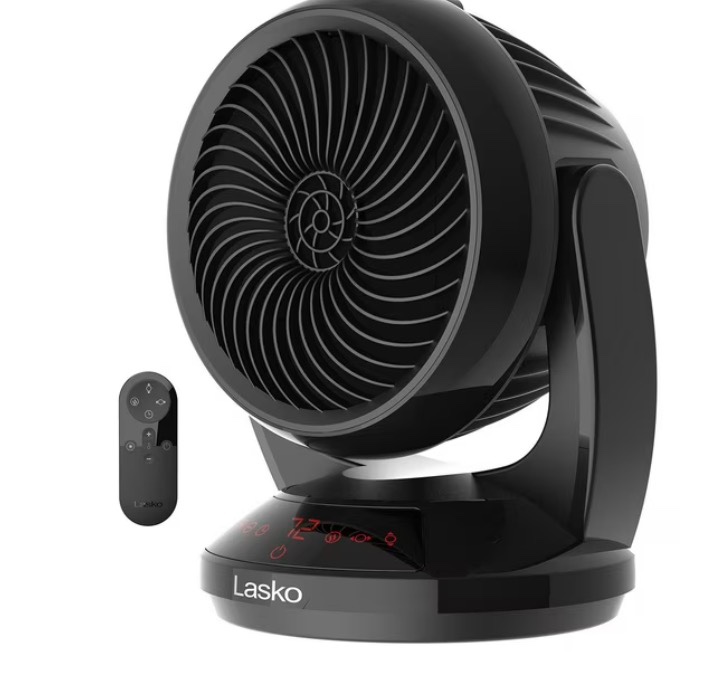 lasko whirlwind heat orbital oscillation ceramic space heater with remote