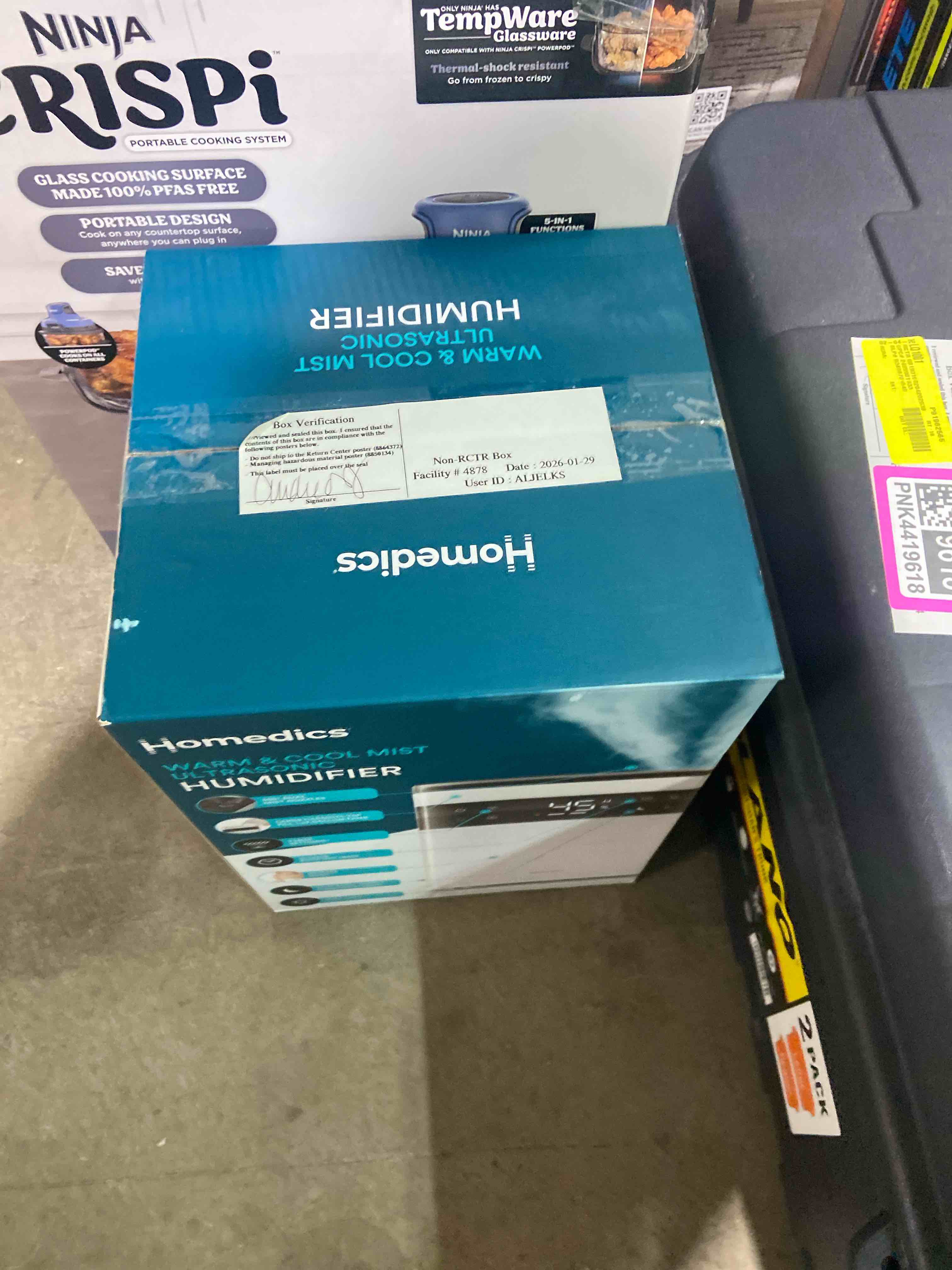 Condition photo showing Good Condition for Homedics Premium Warm & Cool Mist Ultrasonic Topfill Humidifier  58 Hour Runtime