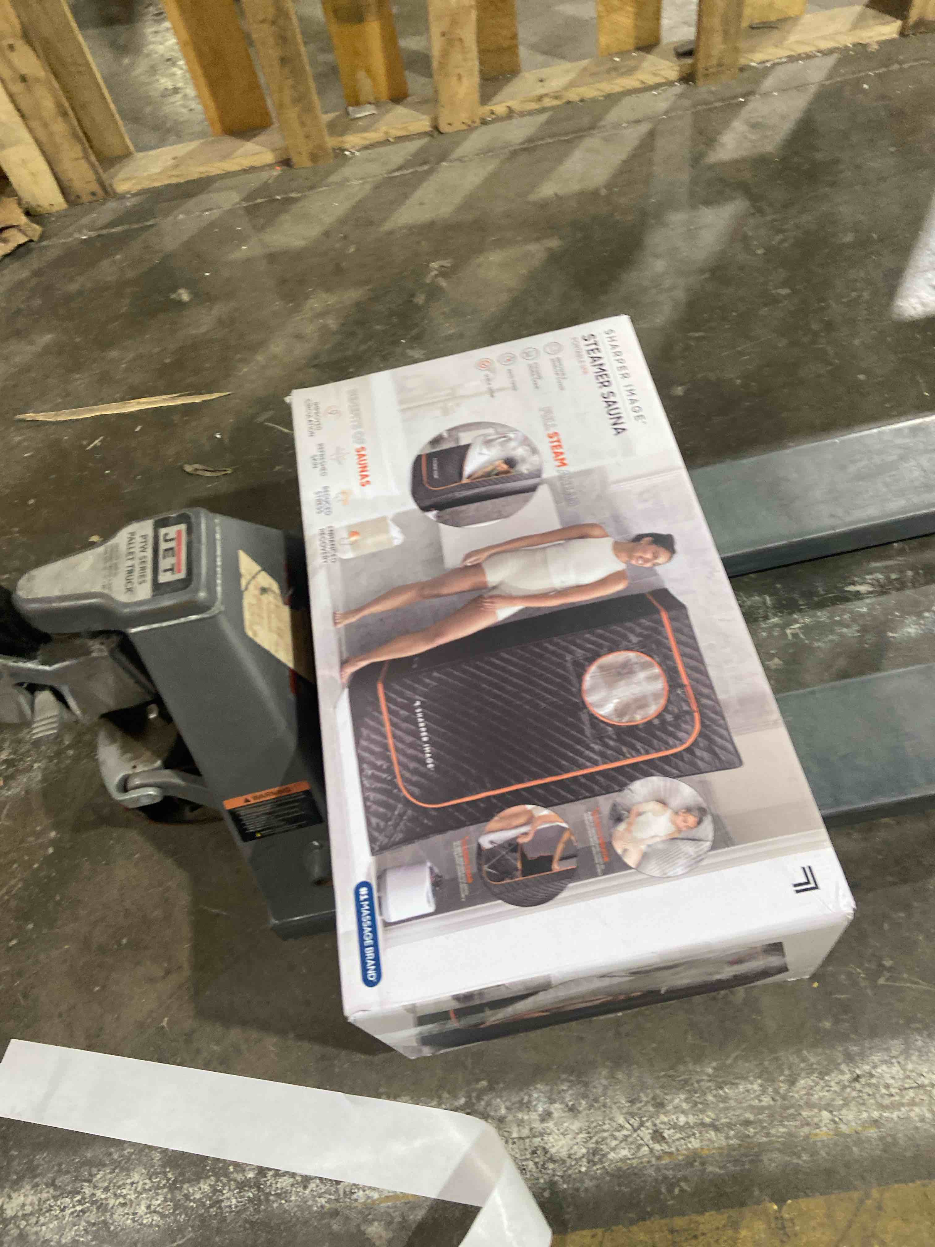 Condition photo showing New/Like New for Sharper Image® Steamer Sauna Portable Spa