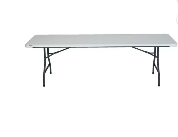 Lifetime 8' Commercial Grade Folding Table