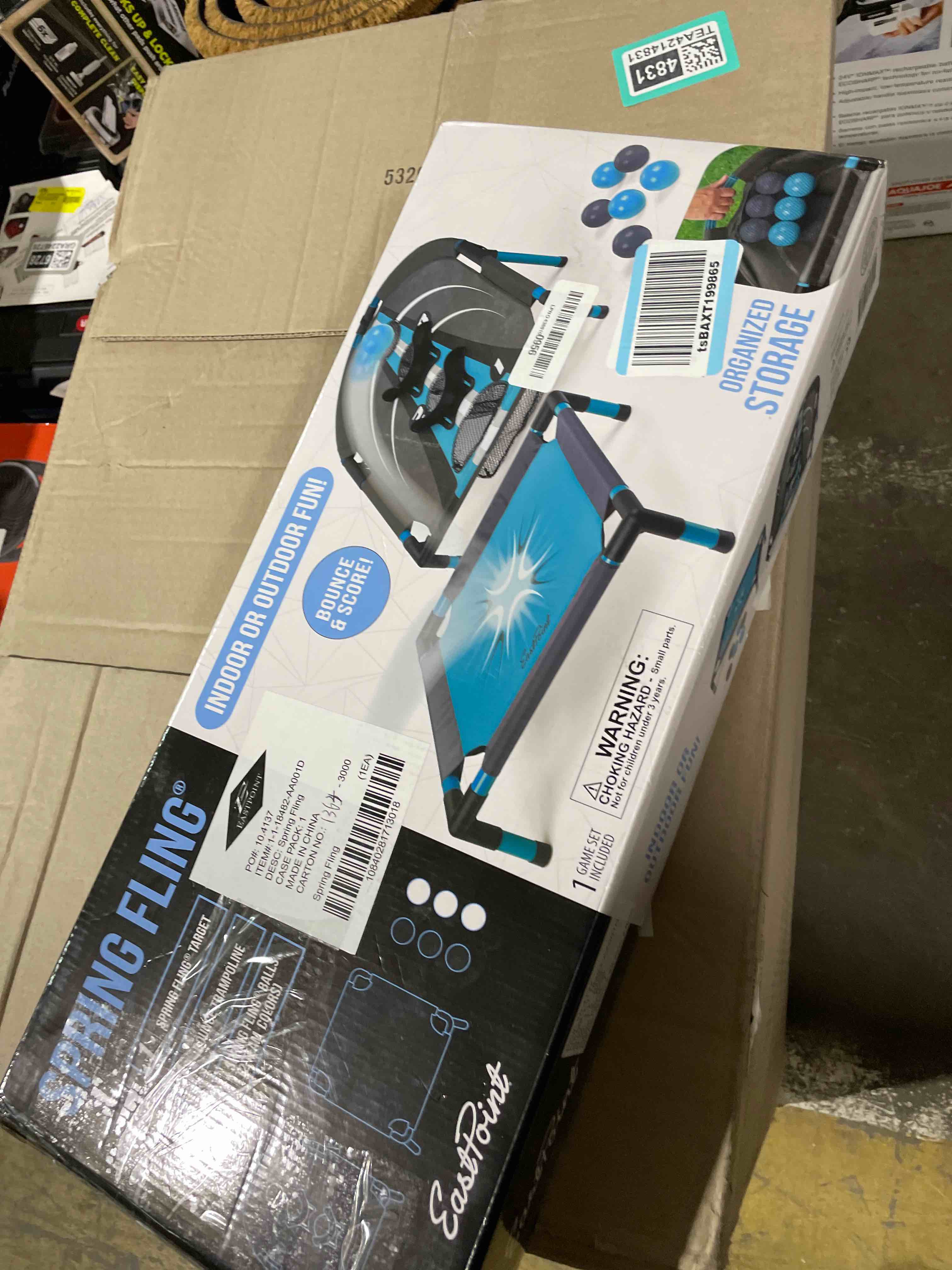 Condition photo showing Good Condition for EastPoint Spring Fling Toss and Bounce Game