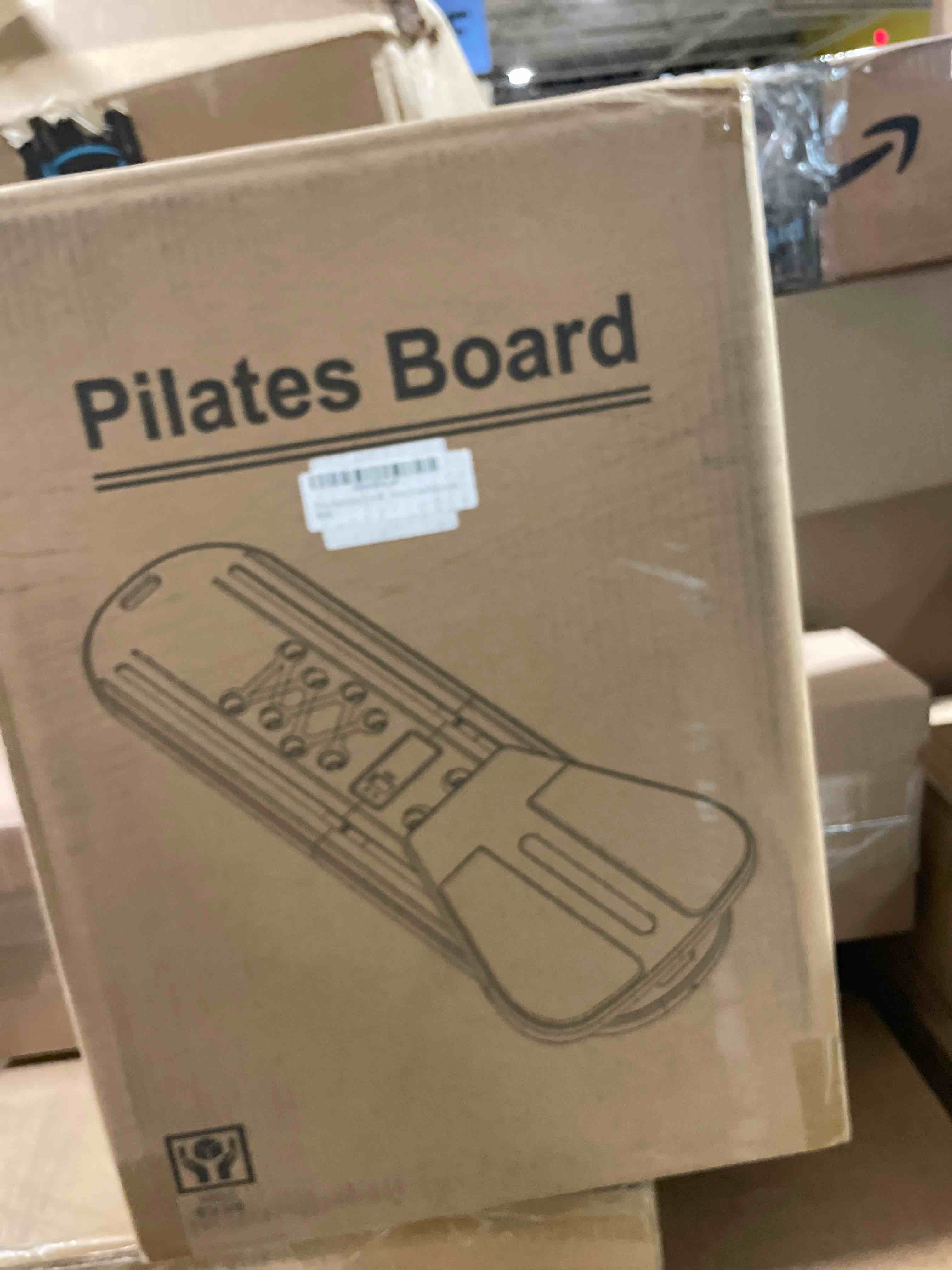 Condition photo showing Good Condition for Pilates Board, Newest Multi-Purpose Portable Pilates Reformer Machine for Home, Foldable at Home Pilates Kit, Pilates Board for Home Workout Fitness Exercise, Abs, Pilates Equipment Light Blue