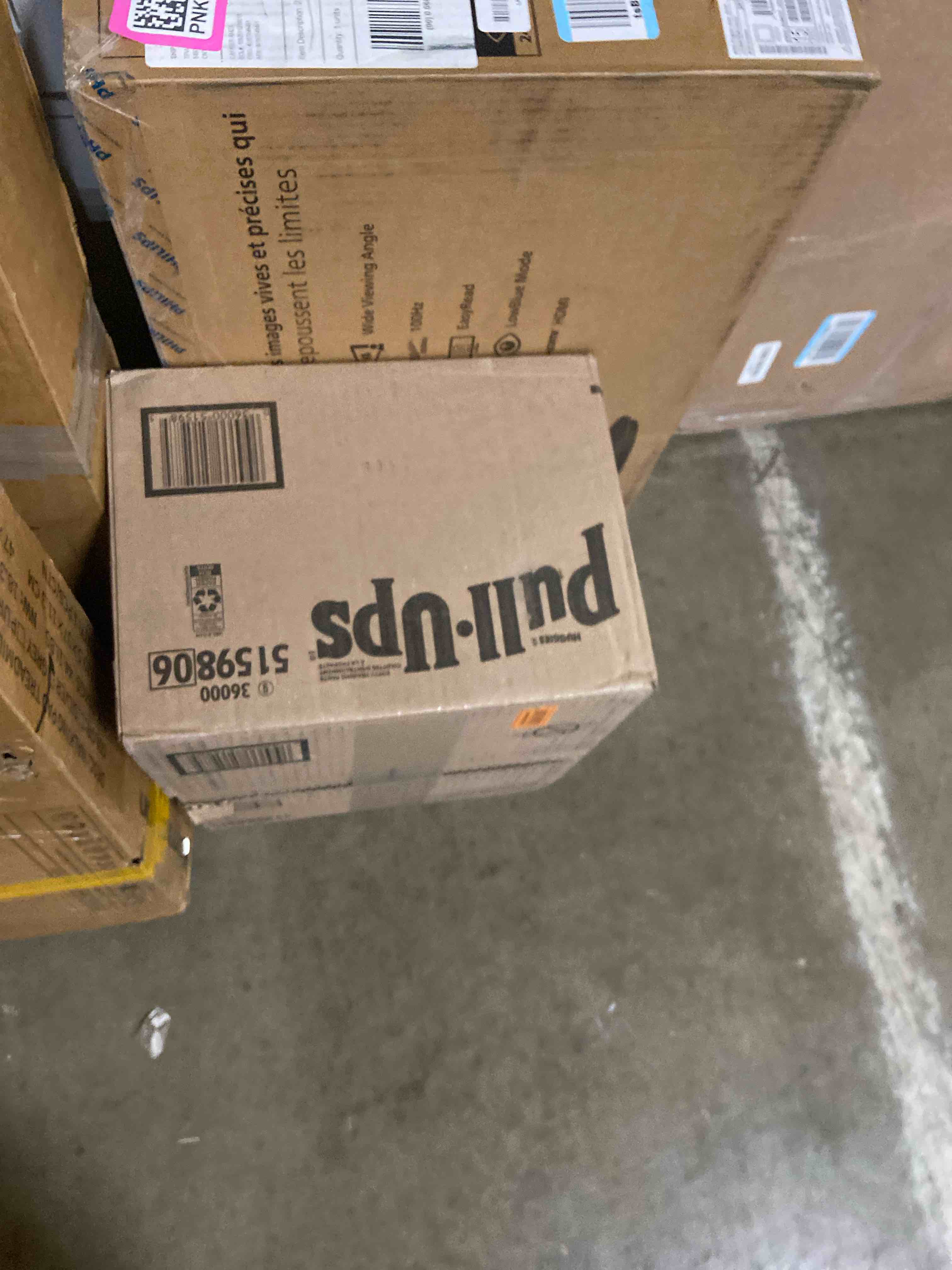 Condition photo showing New/Like New for Pull-Ups Boys' Potty Training Pants, Size 4T-5T Training Underwear (38-50 lbs), 99 Count (3 Packs of 33), Packaging May Vary 4T-5T 99