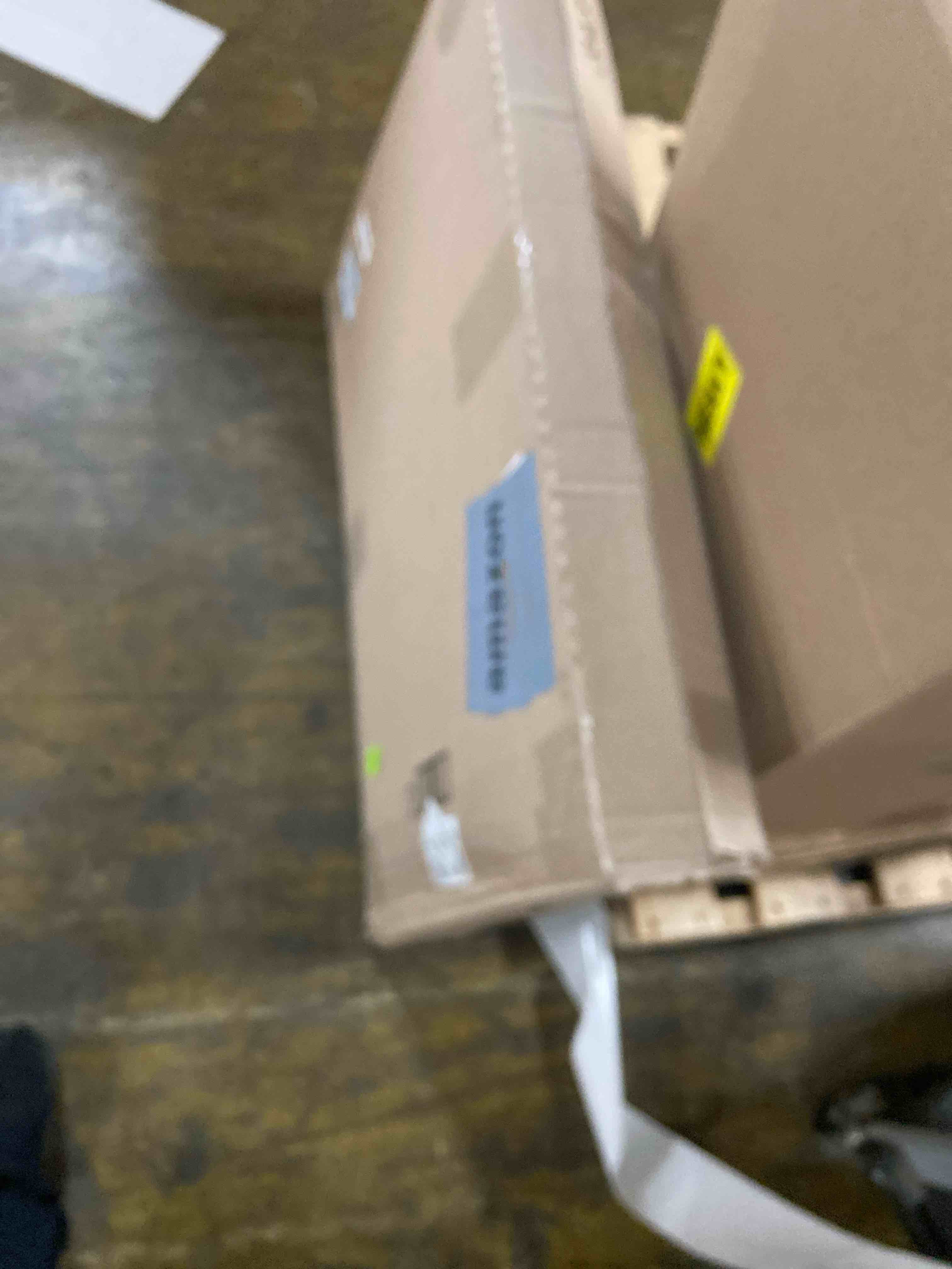 Condition photo showing Good Condition for IARTTOP Large Mountain Forest Framed Canvas Wall Art 16x24 Inch Set of 3 Abstract Misty Woodland Painting Modern Farmhouse Art Prints for Living room Dining room 16*24 Inch Brown Mountain