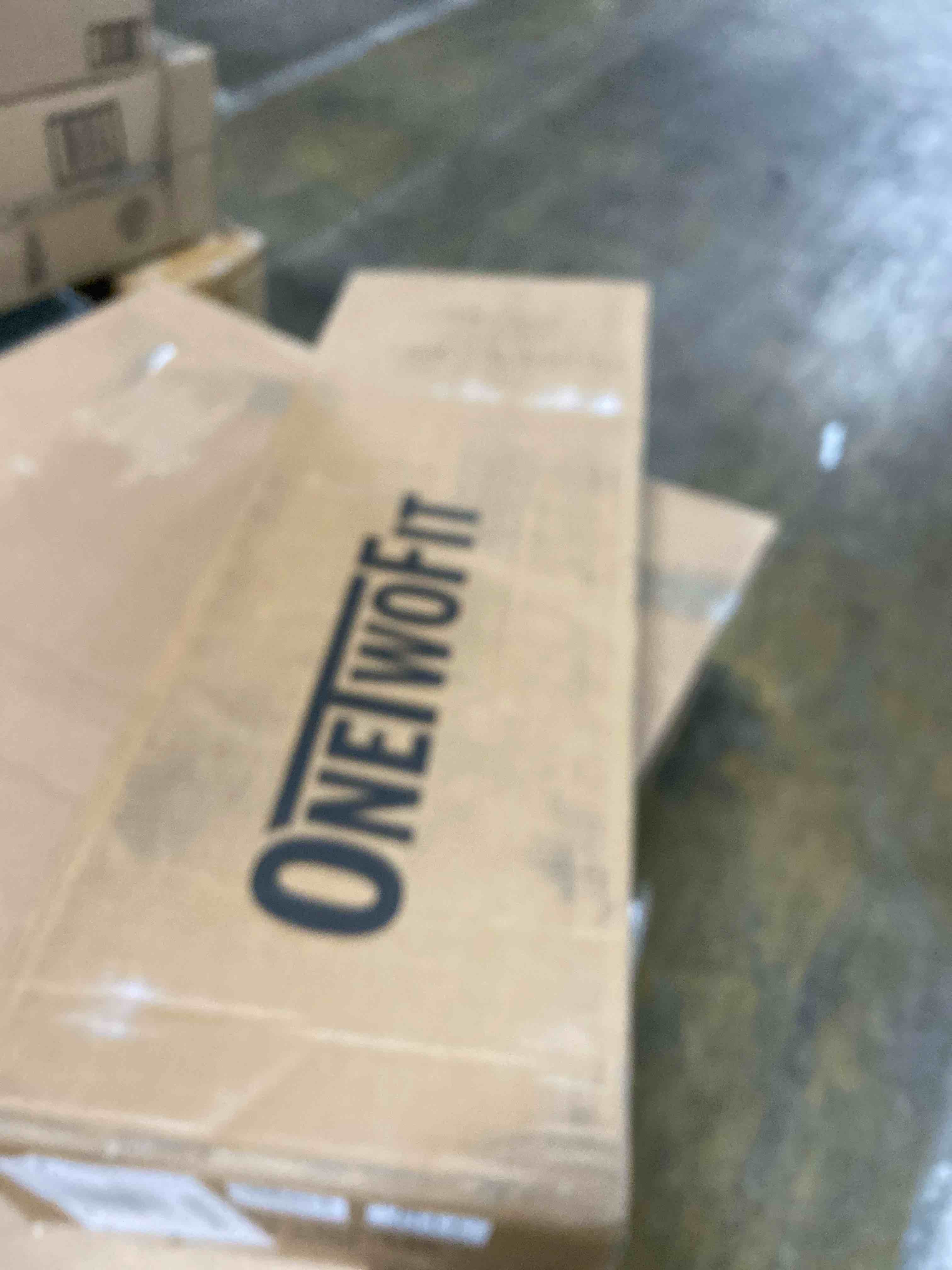 Condition photo showing New/Like New for OneTwoFit Multifunctional Wall Mounted Pull Up Bar Chin Up bar Dip Station for Indoor Home Gym Workout, Power Tower Set Training Equipment Fitness Dip Stand Supports to 440 Lbs OT126 Red