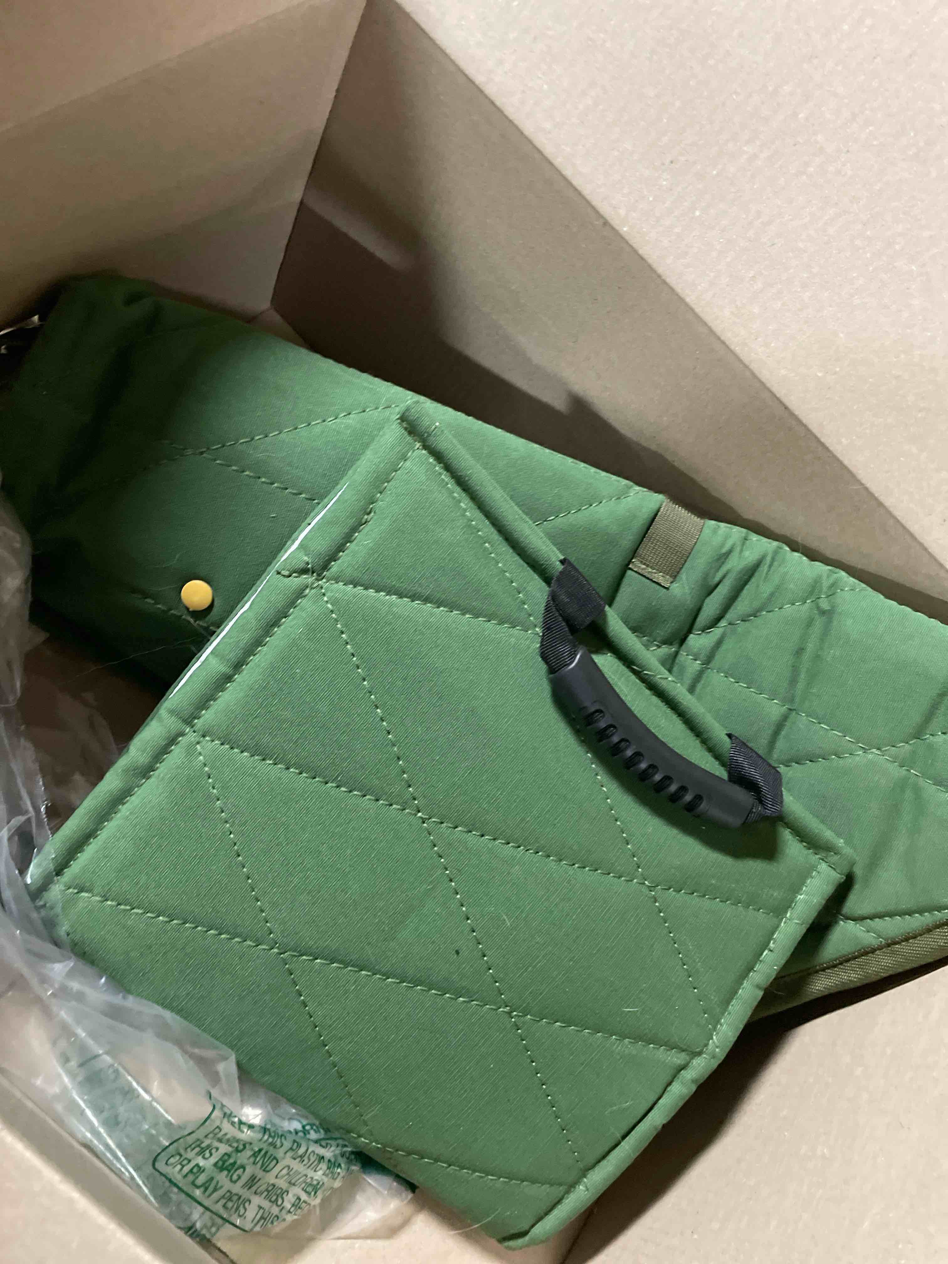 Condition photo showing Good Condition for ((USED))Dog Bite Sleeve Training Large Dogs, Fits Pitbull German Shepherd, K9, IPO, Best for Young Dogs Puppy Playing Biting Tugging Toy Interactive Play - Green