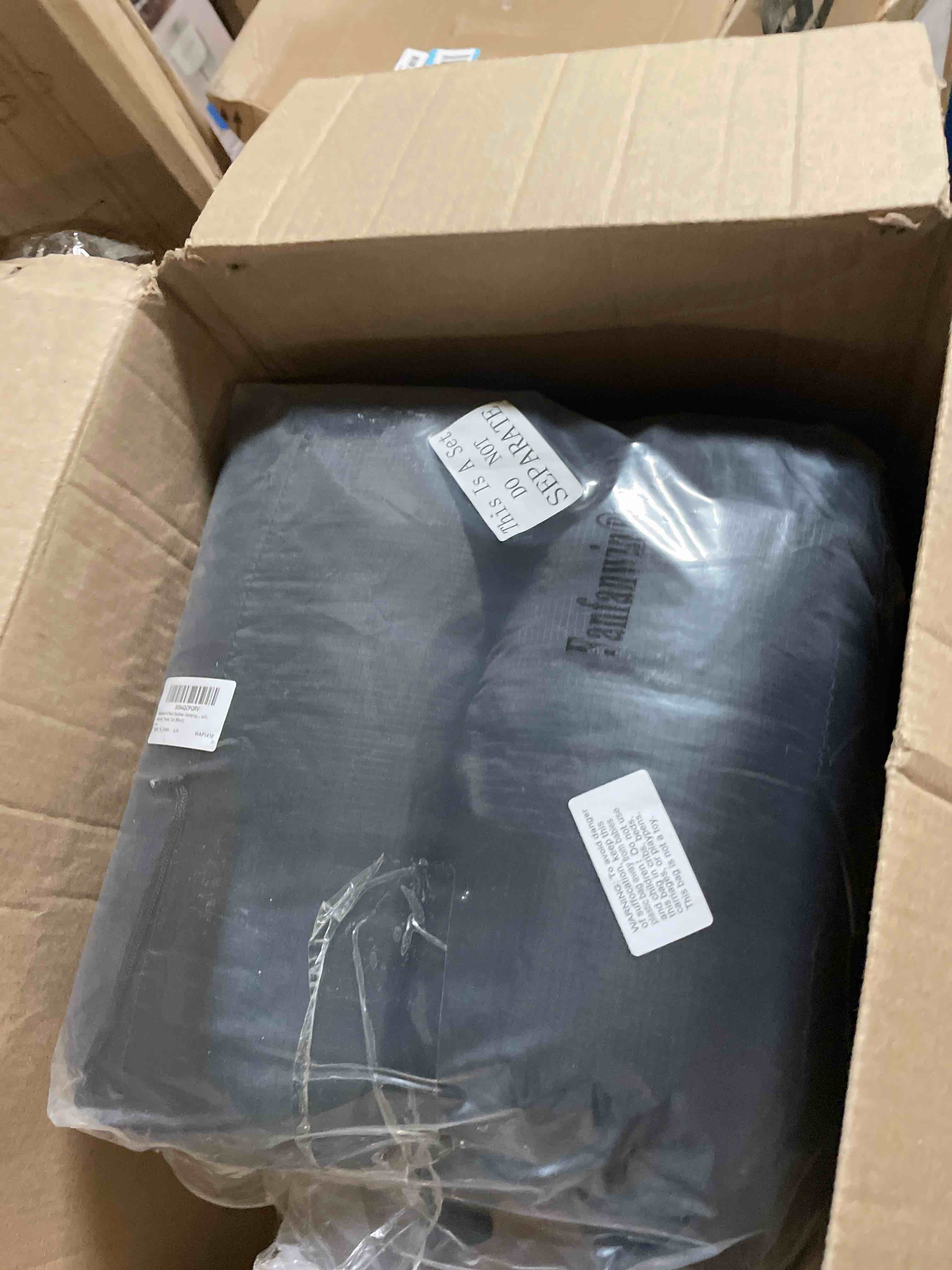 Condition photo showing New/Like New for 4 Pack Outdoor Camping Blanket Bulk - Fleece Waterproof & Foldable Stadium Blanket with Portable Bag for Cold Weather Sports Pet Beach Picnic Stadium Travel Car - 79 * 55inch