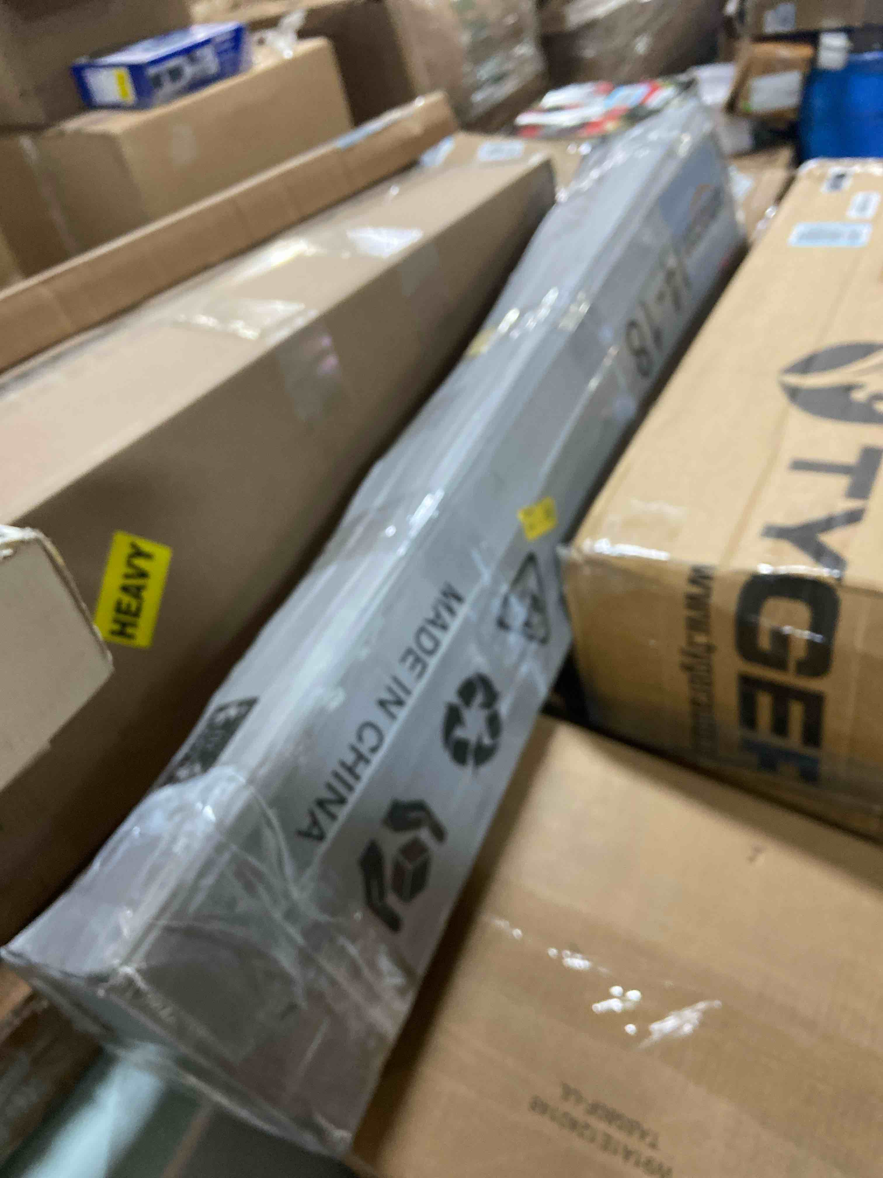 Condition photo showing New/Like New for 18 Inch High Metal Queen Bed Frame, Platform Bed Frame Queen Size No Box Spring Needed, Easy Assembly, Noise Free, Sturdy, Black Queen 18 Inch