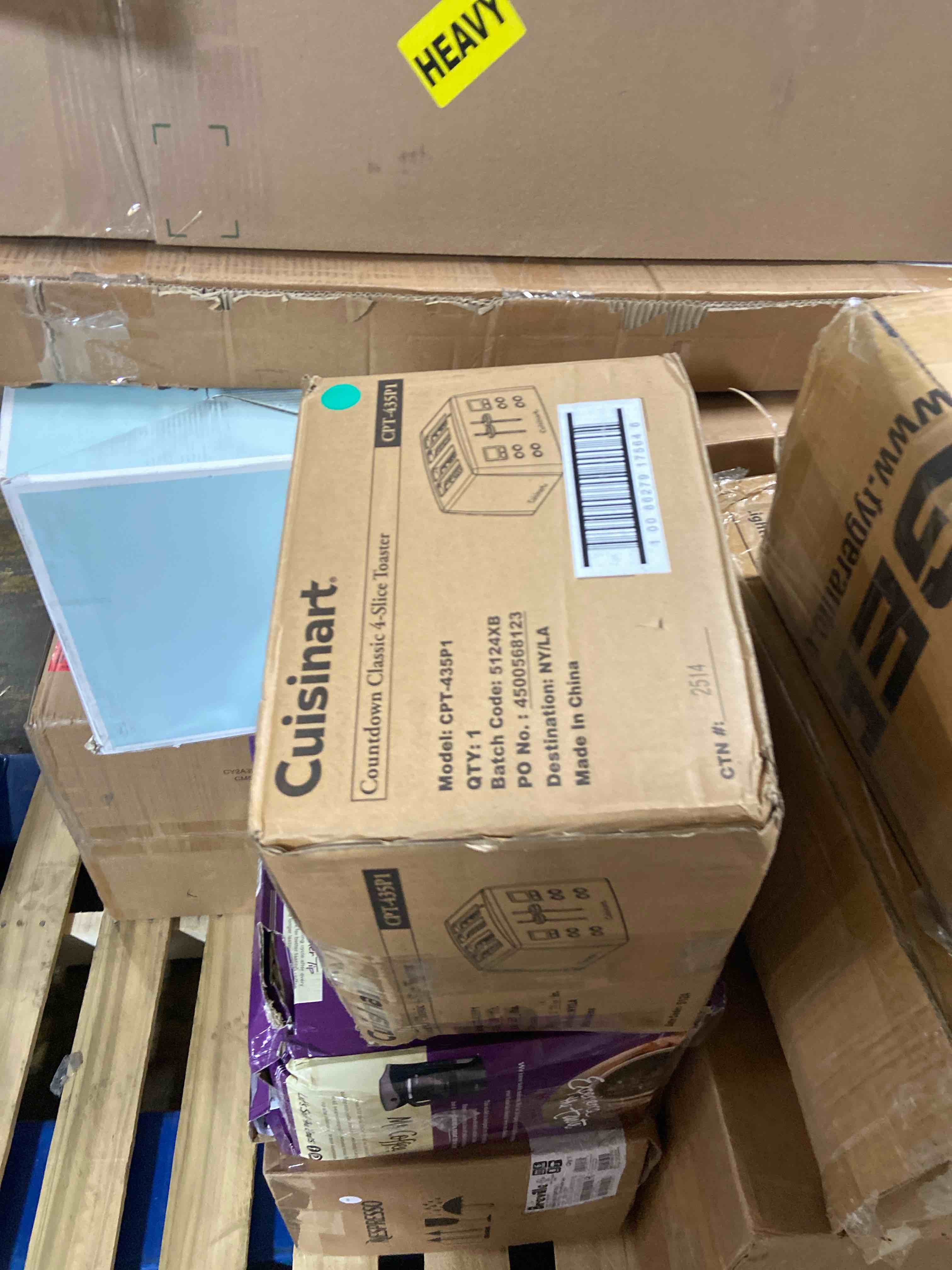 Condition photo showing Good Condition for Cuisinart Toasters 4 Slice Countdown Metal Toaster  New  CPT-435P1