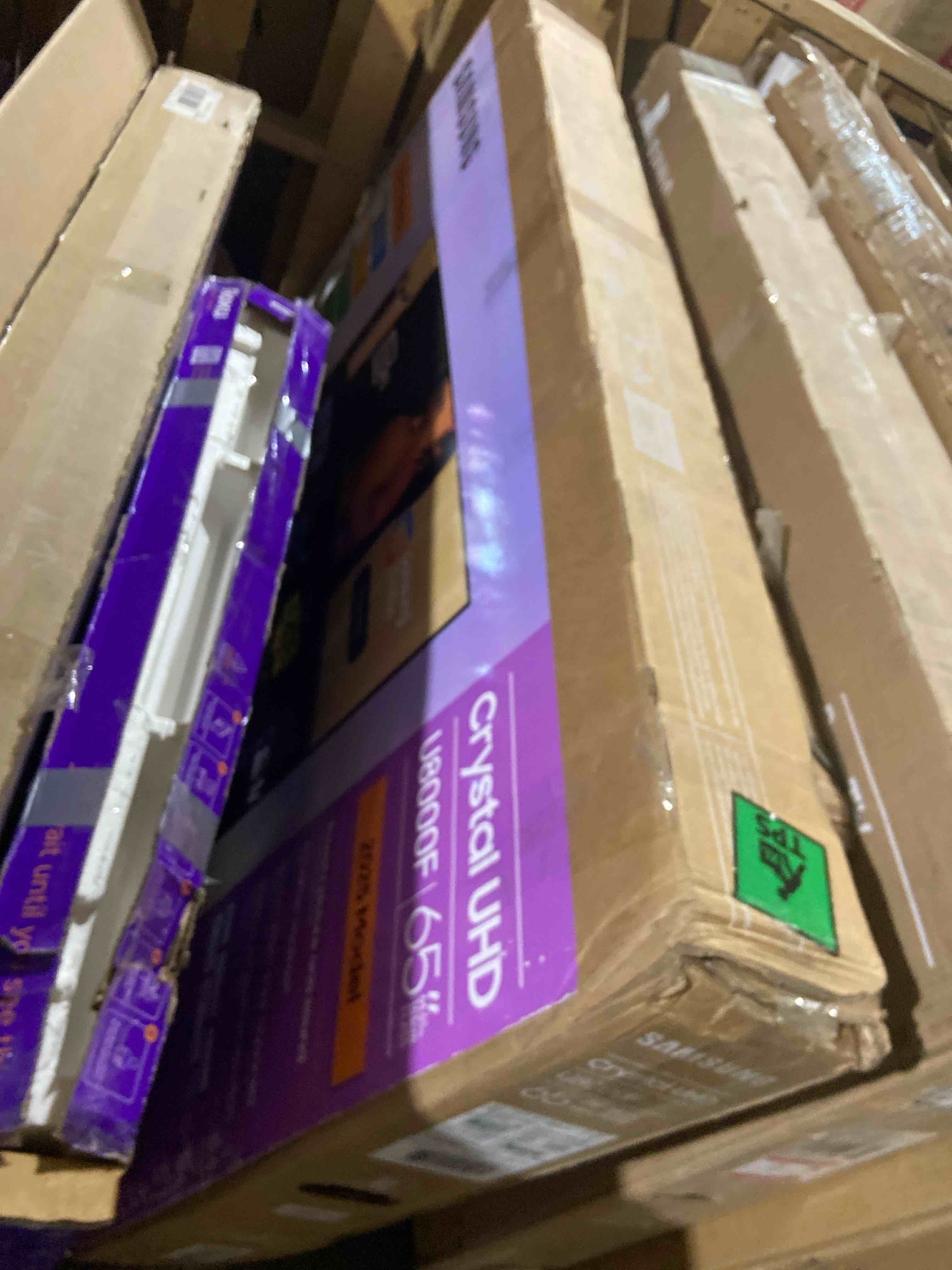 Condition photo showing As Is for Samsung 65-Inch Class Crystal UHD U8000F 4K Smart TV (2025 Model) Endless Free Content, Crystal Processor 4K, MetalStream Design, Knox Security, Alexa Built-in