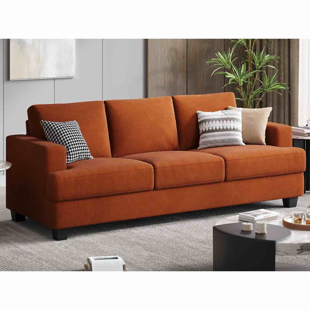 Brooklington 89'' Upholstered Sofa