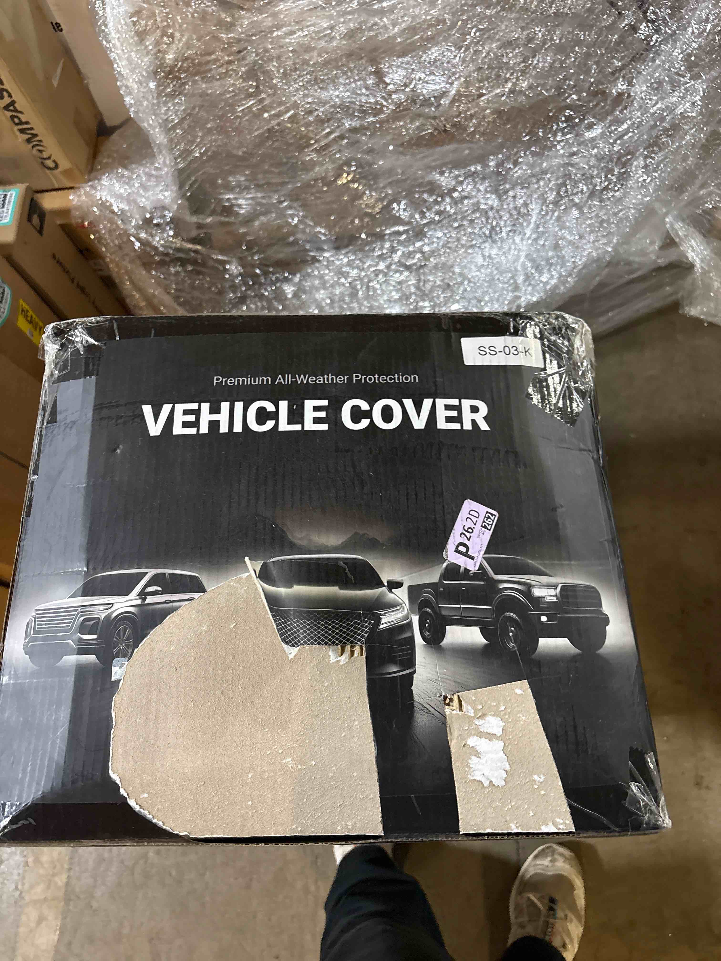 Condition photo showing New/Like New for iCarCover 15-Layer Car Cover Waterproof All Weather | Premium Quality Car Covers for Automobiles, UV Protection, Jaguar XJ XJL XJR, Cadillac DTS, Deville, Grand Marquis, Size C31 (See Size Chart)