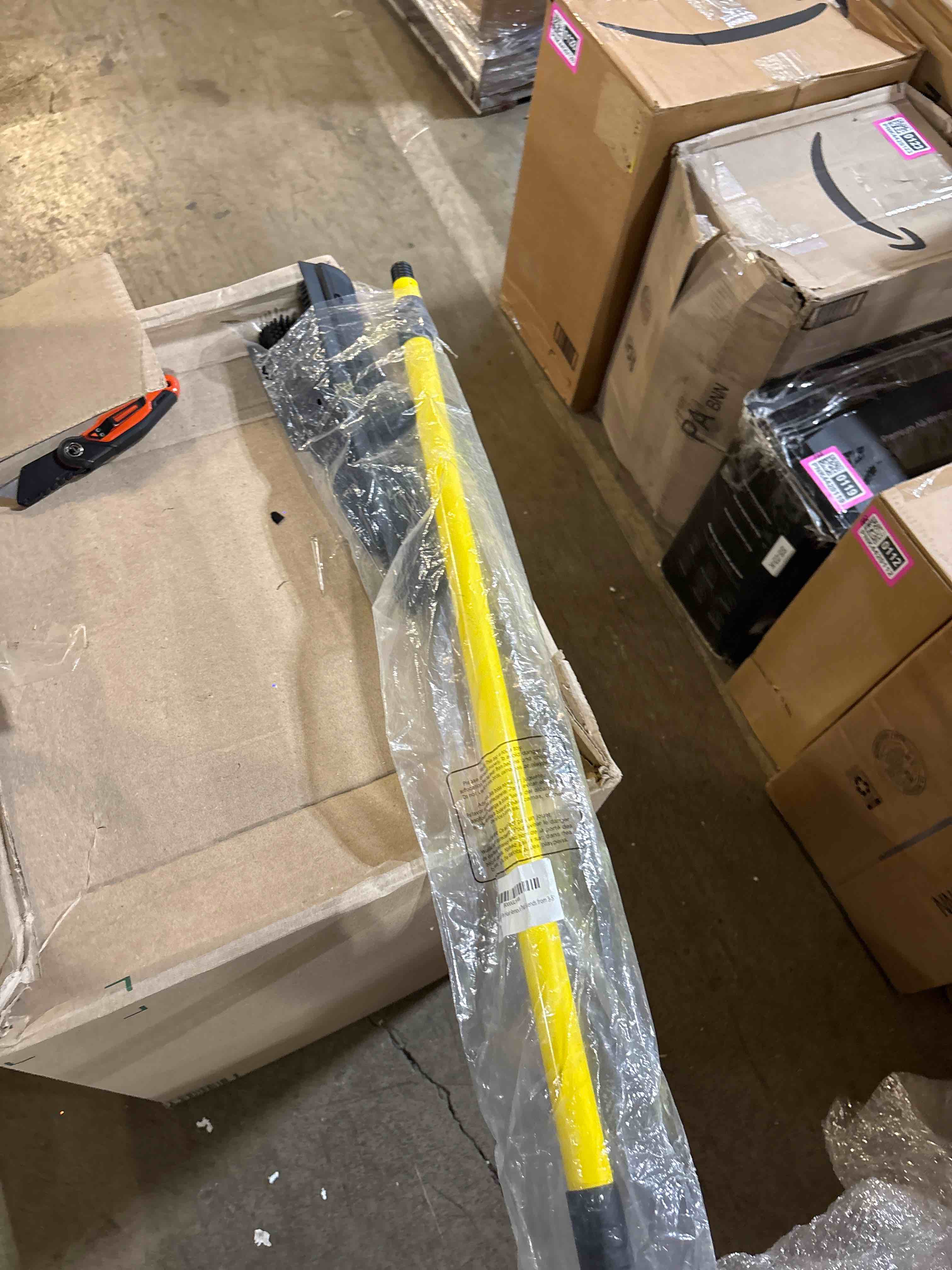 Condition photo showing New/Like New for FURemover Original Indoor Pet Hair Rubber Broom and Pet Hair Remover Lint Brush Set  Colors May Vary FURemover Broom and Brush Combo