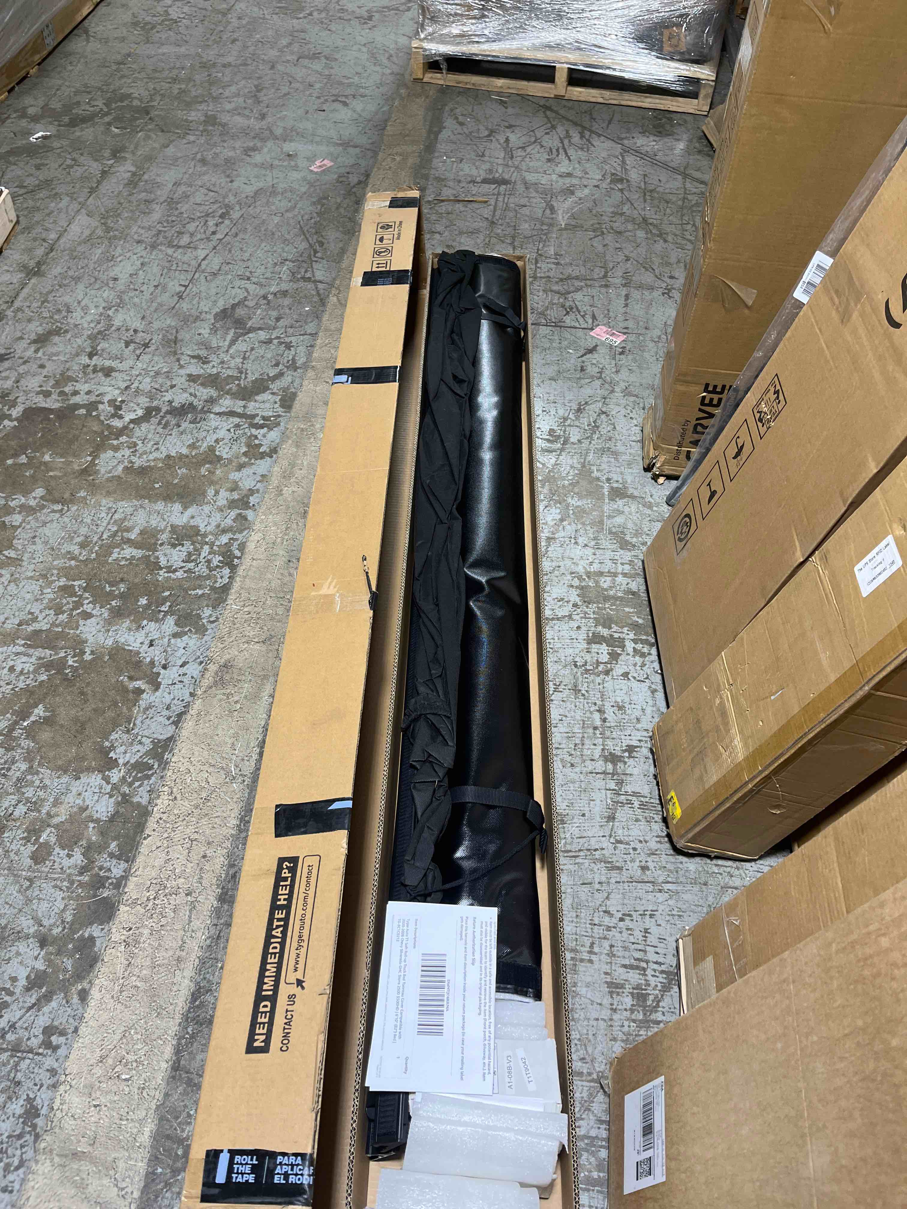 Condition photo showing New/Like New for Tyger Auto T1 Soft Roll Up Truck Bed Tonneau Cover Compatible with 2014-2021 Toyota Tundra | Fleetside 6.5' Bed (78") | TG-BC1T9042