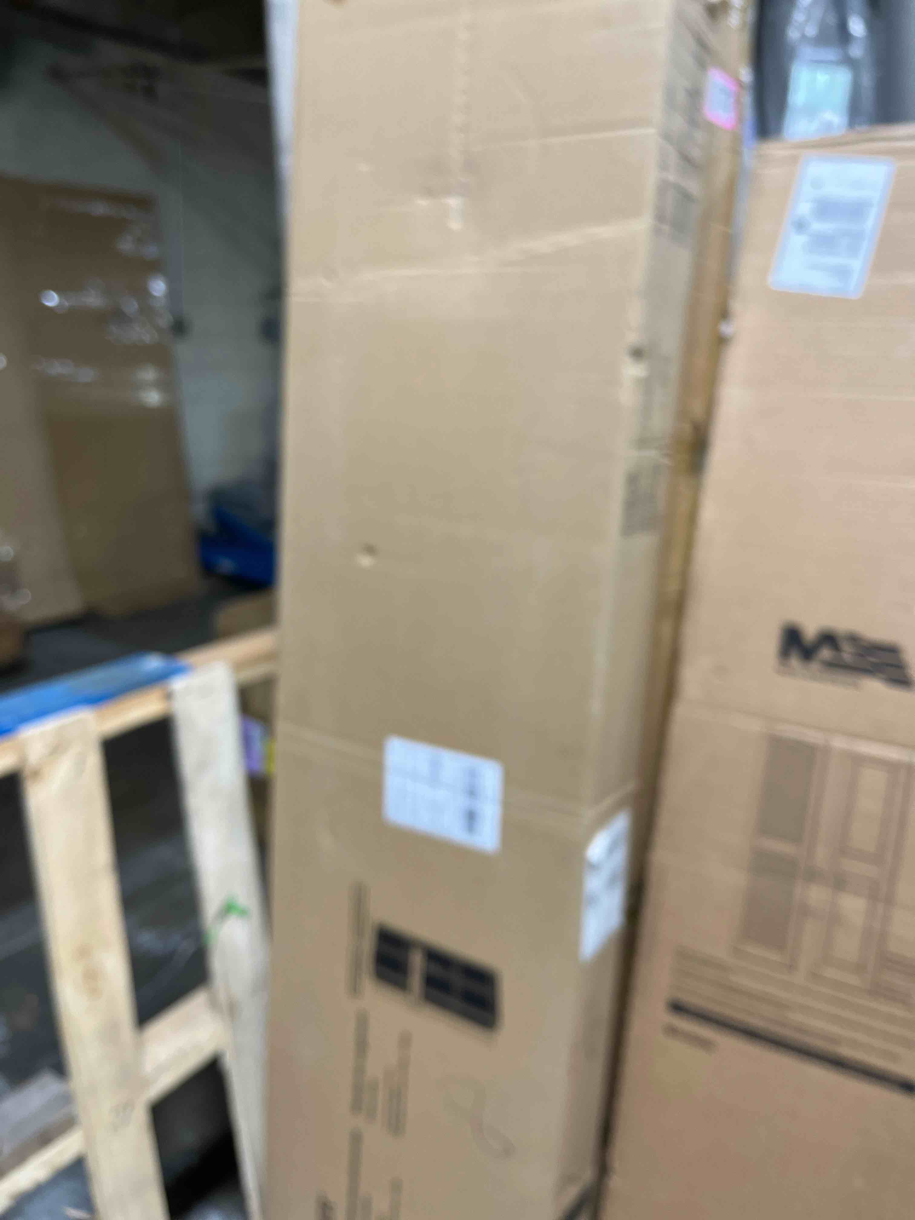 Condition photo showing New/Like New for Sauder Select Storage Cabinet/ Pantry cabinets, White finish