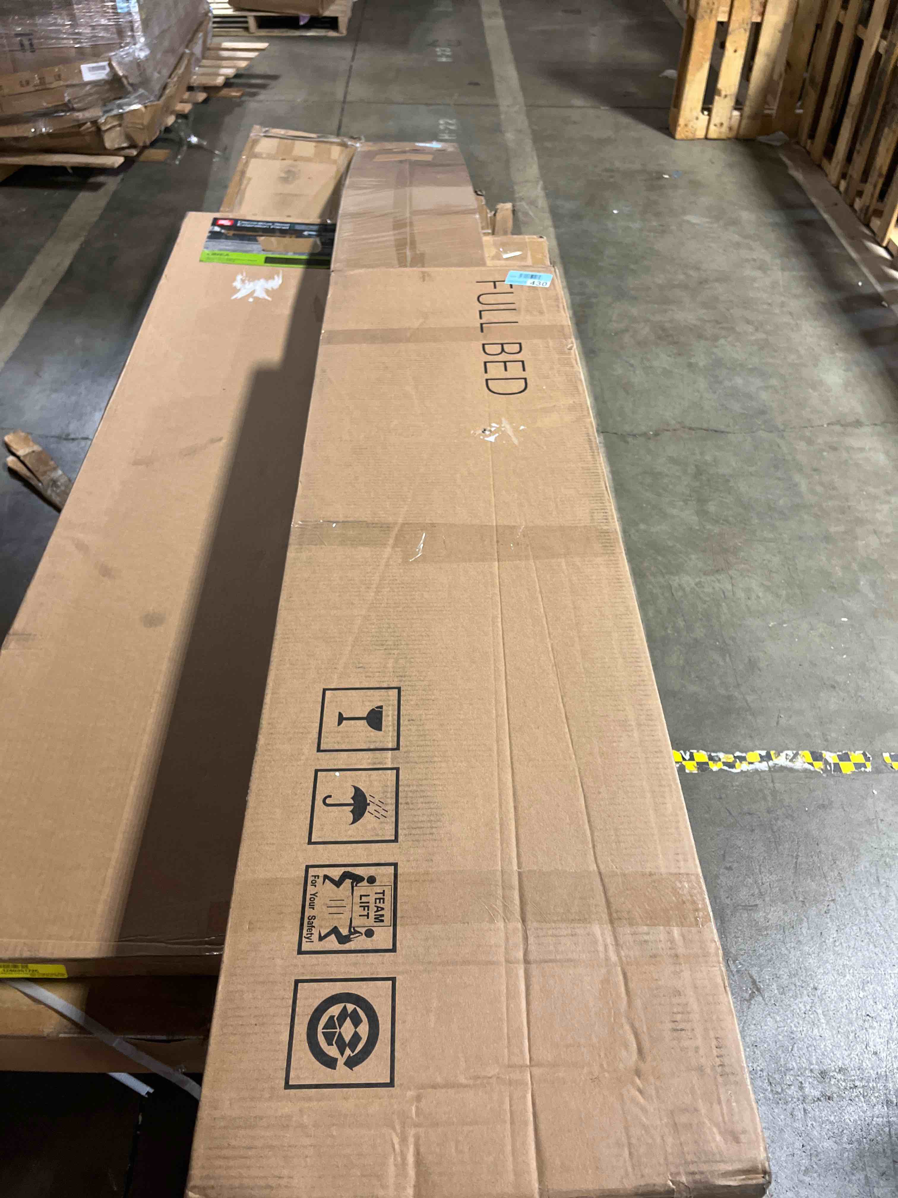 Condition photo showing New/Like New for Metal Platform Bed Frame with Heavy Duty Steel Slat Support, No Box Spring Needed