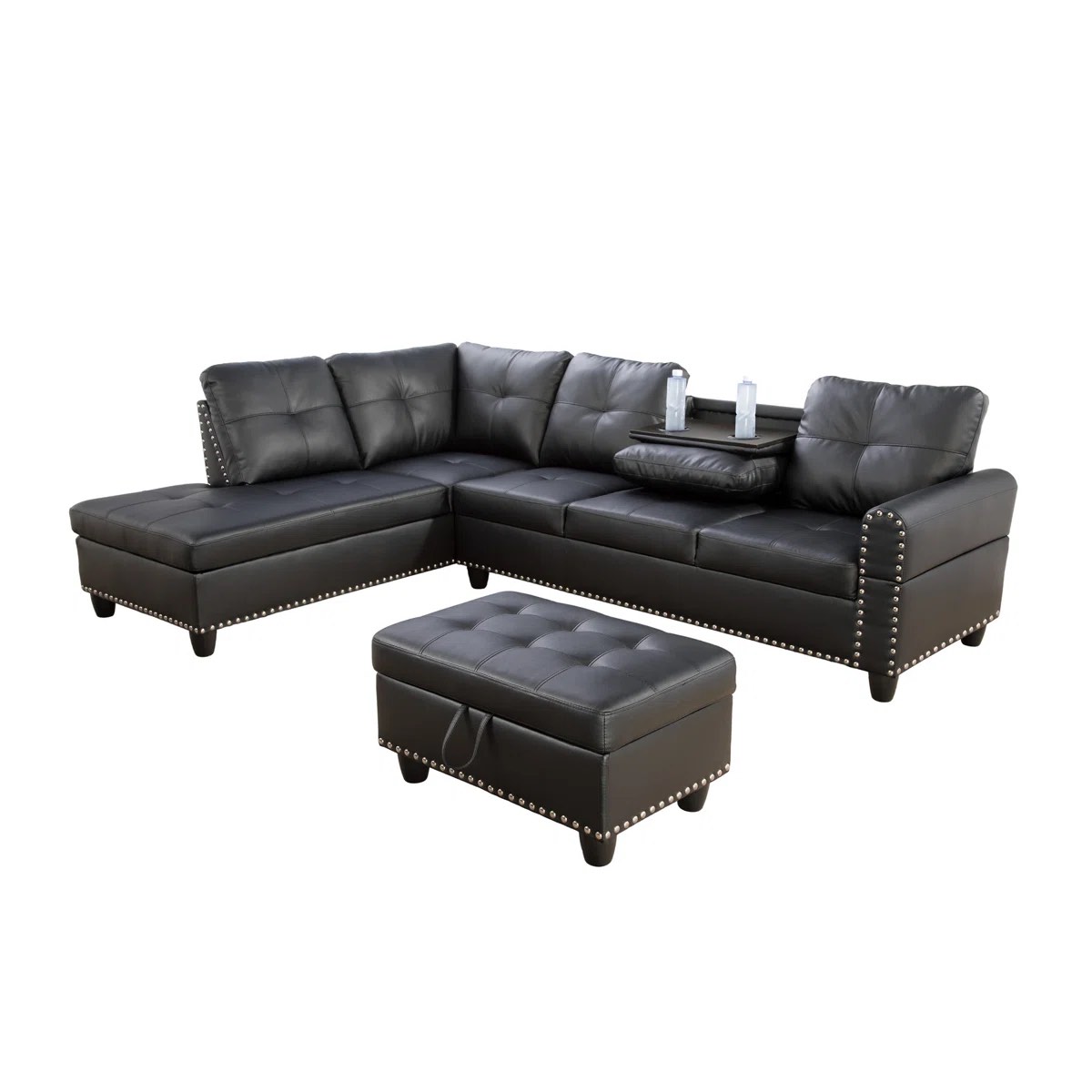 Faux Leather (Ottoman Only)