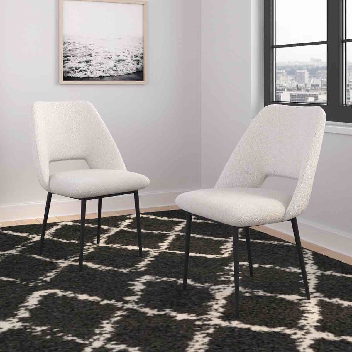 Valdez Boucle Dining Chair (Set of 2)