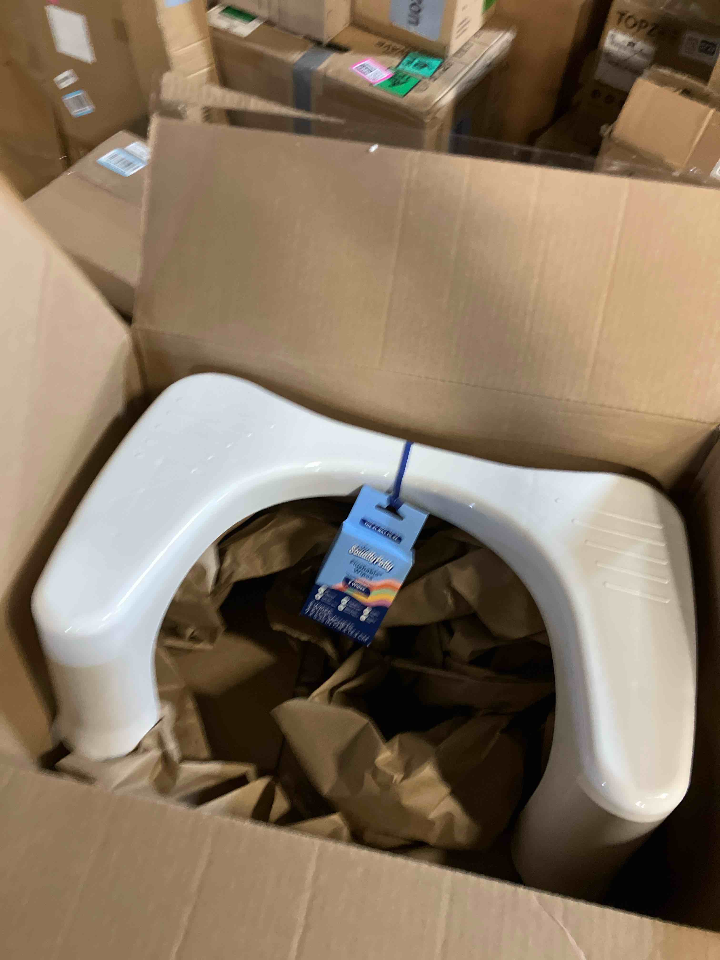 Condition photo showing New/Like New for Squatty Potty 9 in Plastic Toilet Stool