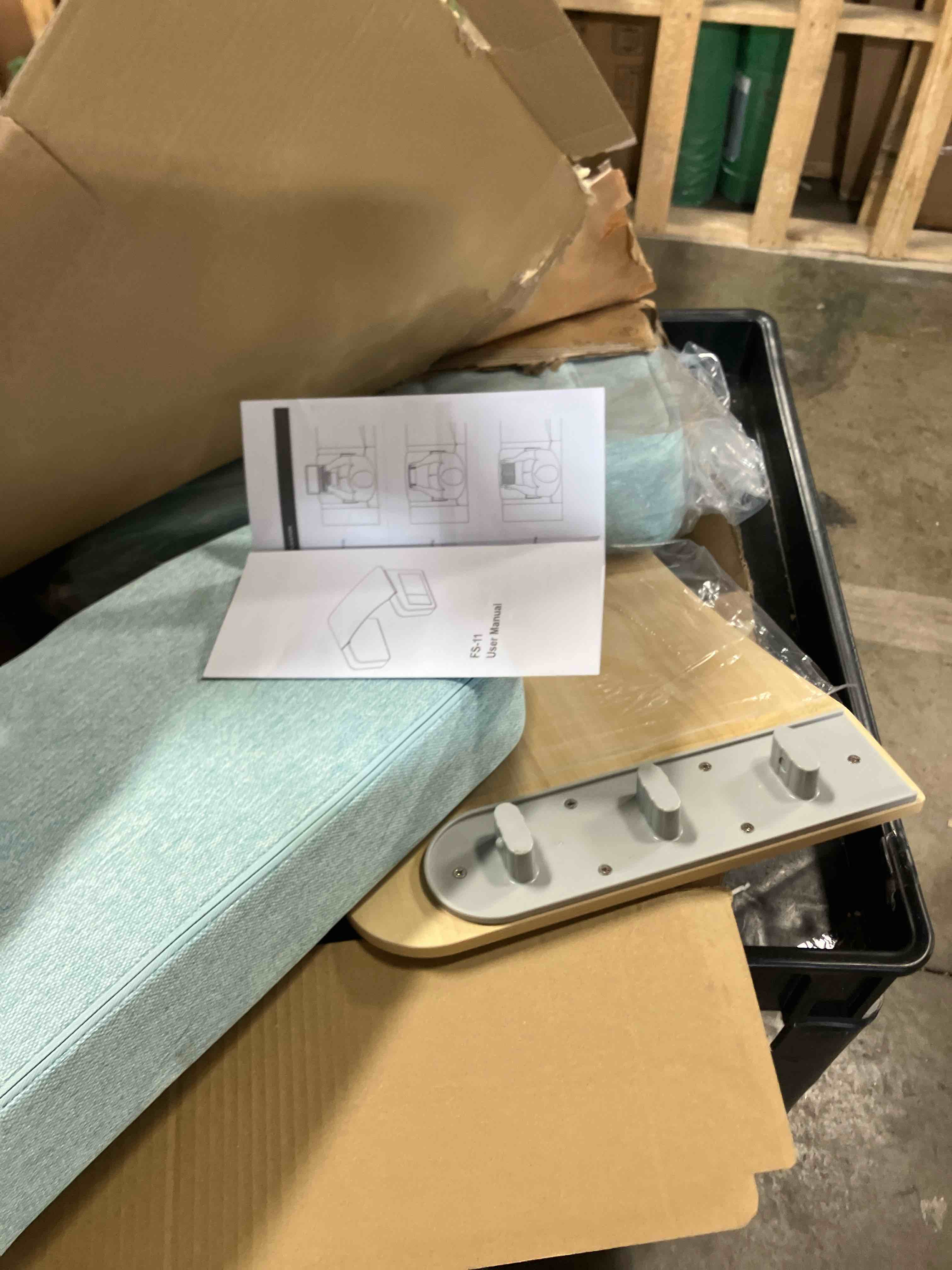 Condition photo showing Good Condition for Lap Desk for Adults with Arm Rests,Ergonomic Laptop Pillow Stand for Bed,Couch,Floor,Large Table for Long Hours Work,Eating,Gaming,Reading and Writing,Lap Laptop Desk for College Dorm Room(similar in stock)