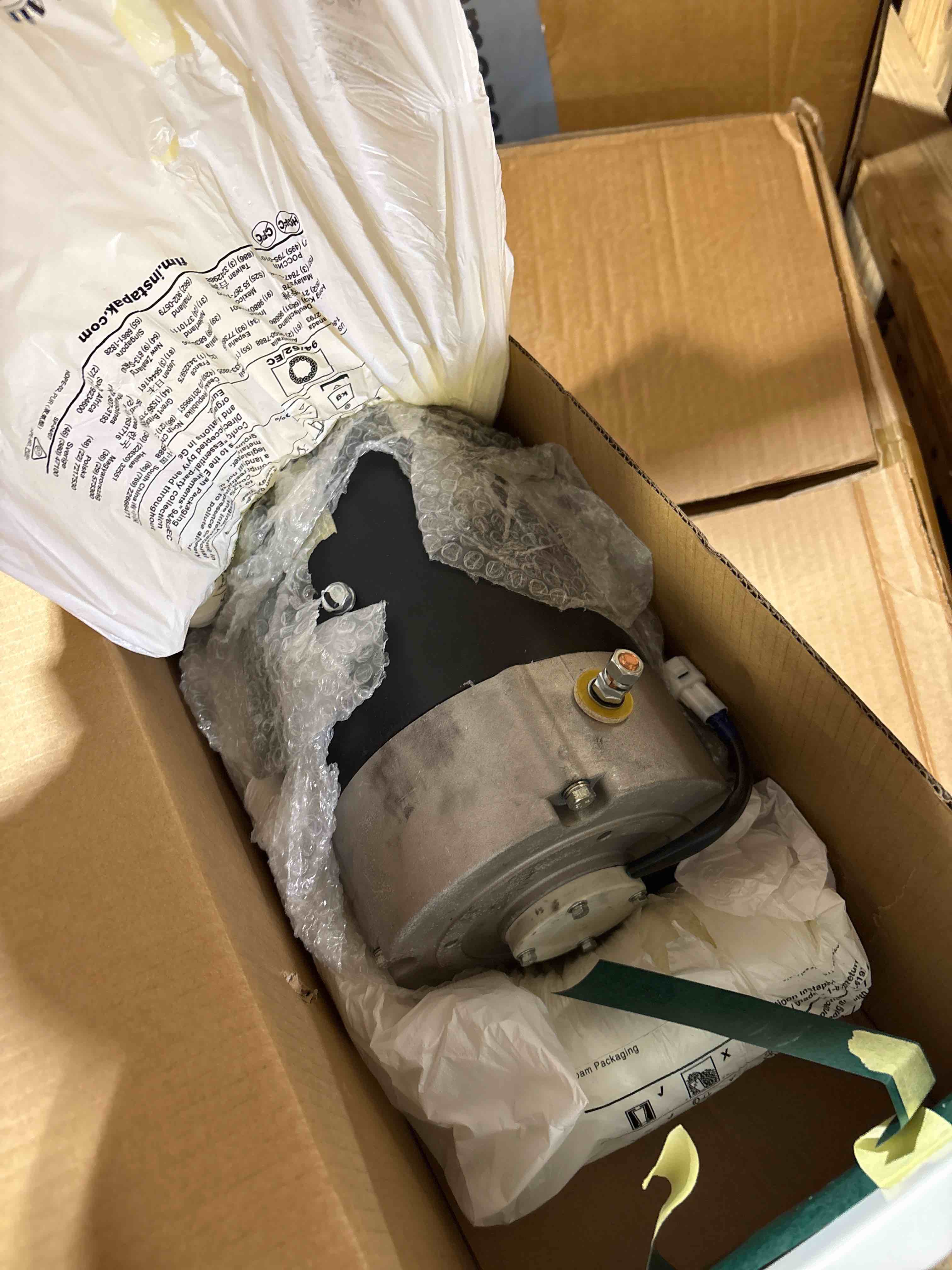 Condition photo showing New/Like New for DB Electrical Motor 430-44000 Compatible with/Replacement for Hitachi DM430-06G 48V, Rotation RE