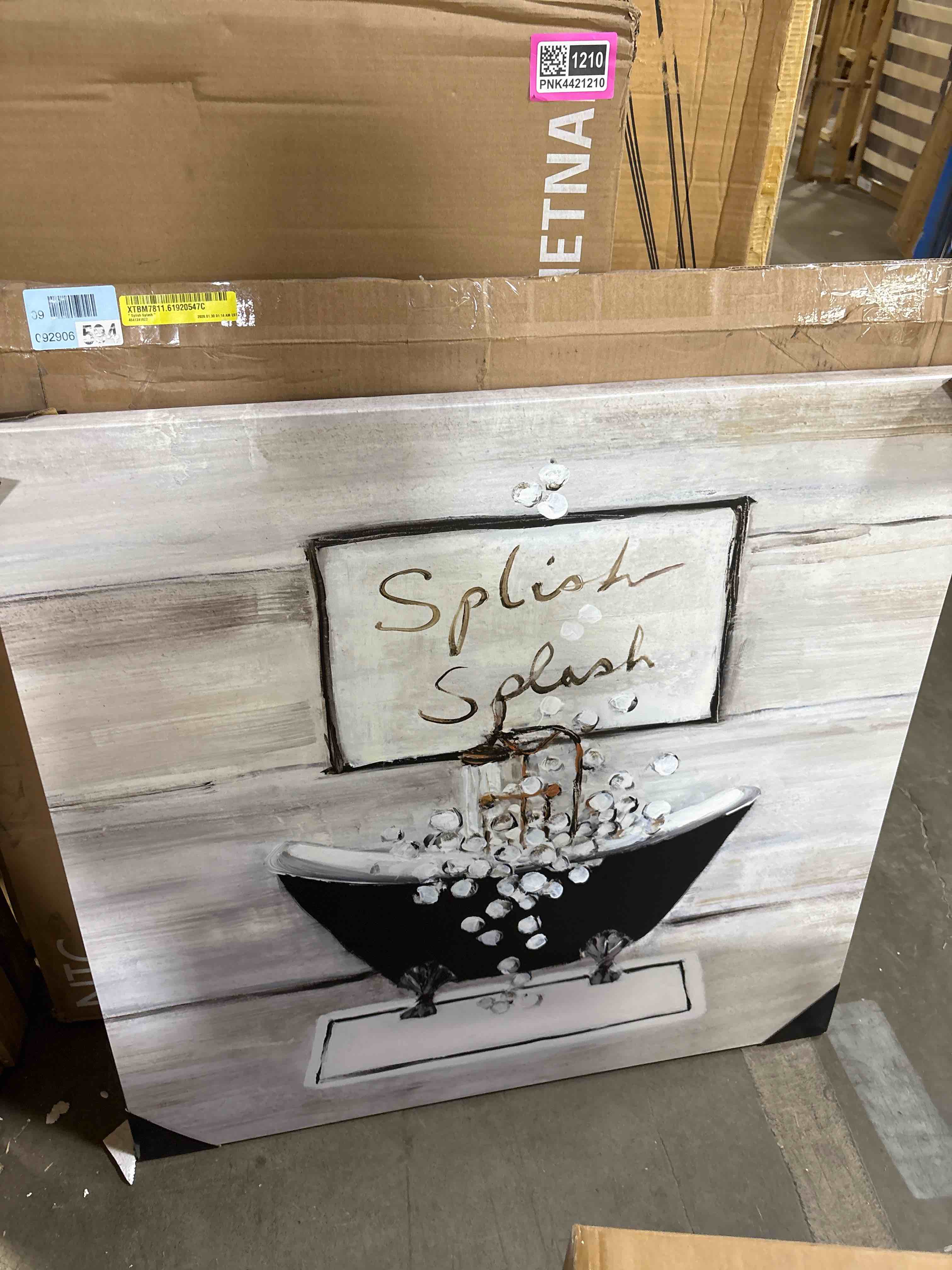 Condition photo showing New/Like New for " Splish Splash " By Andover Mills™