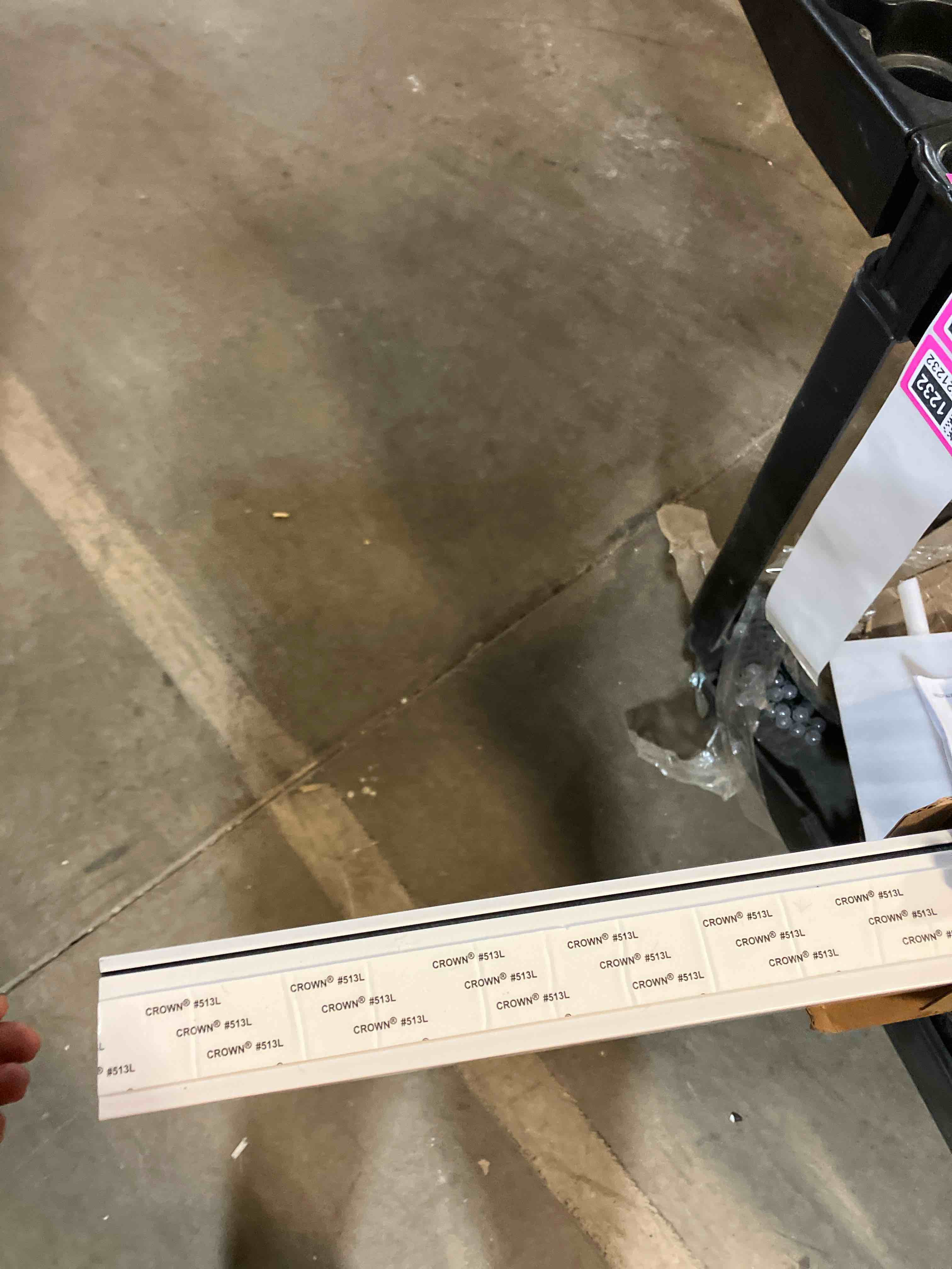 Condition photo showing New/Like New for U Channel Blackout PVC Light Blocking Strips for Roller Blinds Light Gap Blockers Window Shades Side Rail Tracks Bedroom Sleep, Side Tracks for Cordless Blackout Shades (White, 58",2Pcs)