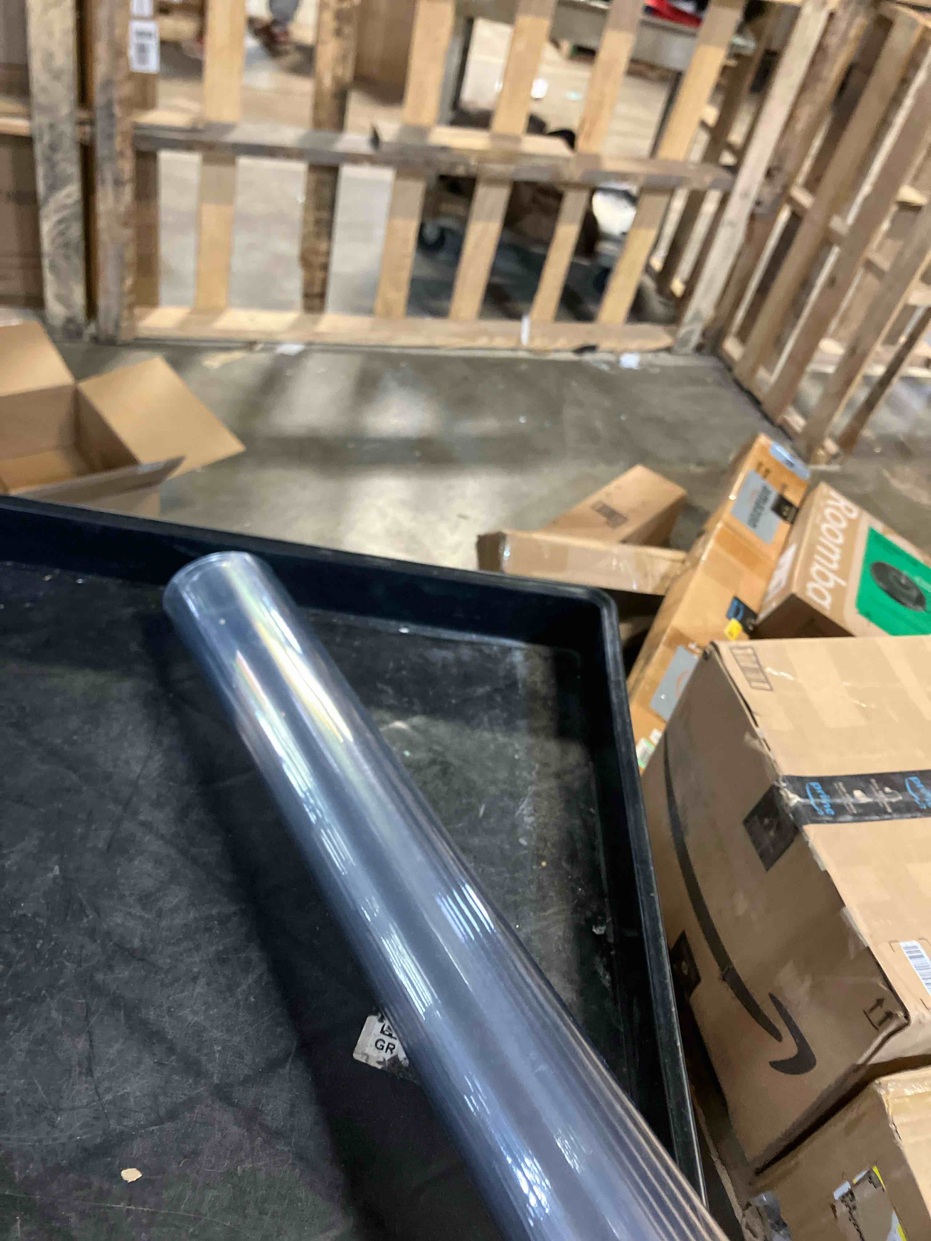 Condition photo showing Good Condition for VViViD 20mil Premium Crystal Clear Multi-Purpose Heavy-Duty Vinyl Fabric Tablecloth Protective Cover (1.45ft x 54 Inch)