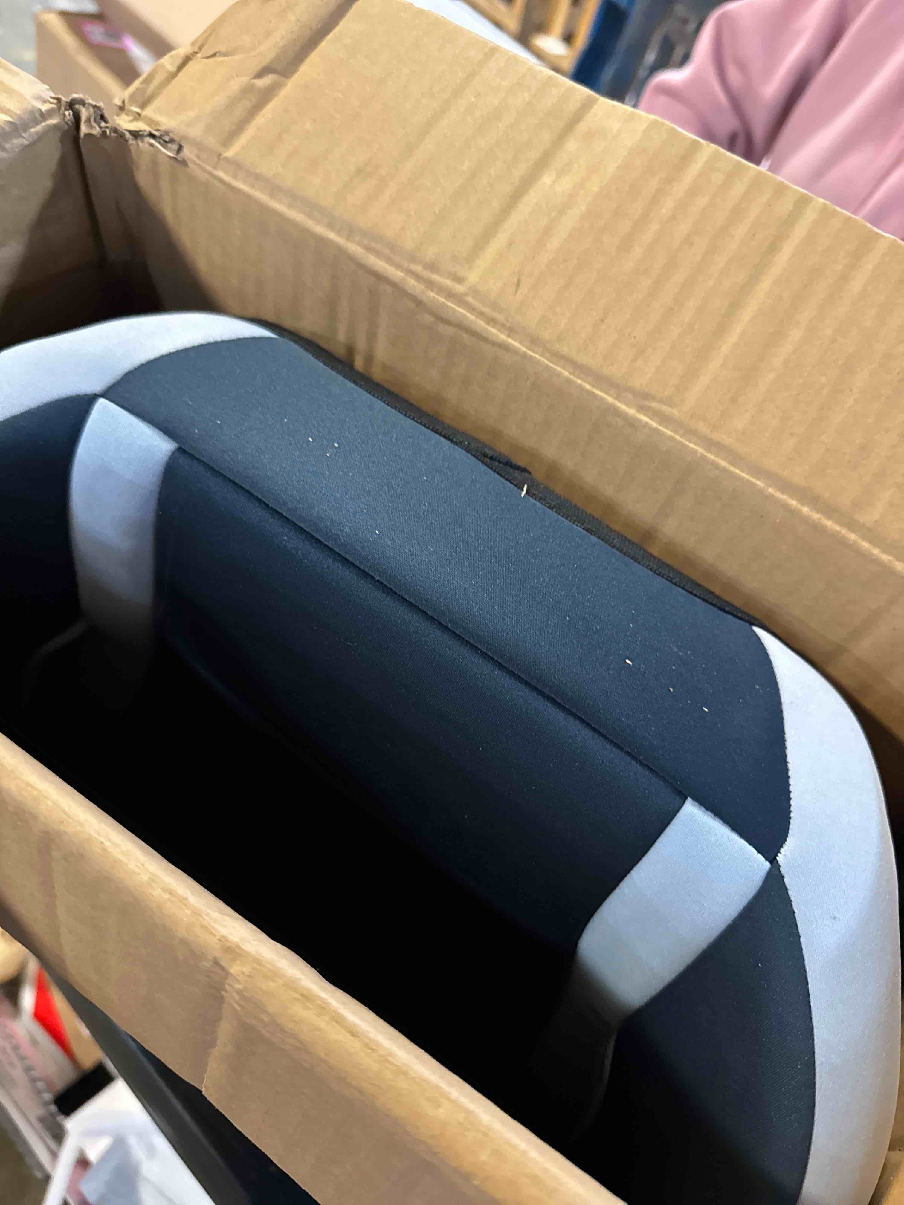 Condition photo showing New/Like New for Cosco Topside Backless Booster Car Seat, Lightweight 40-100 lbs, Rainbow