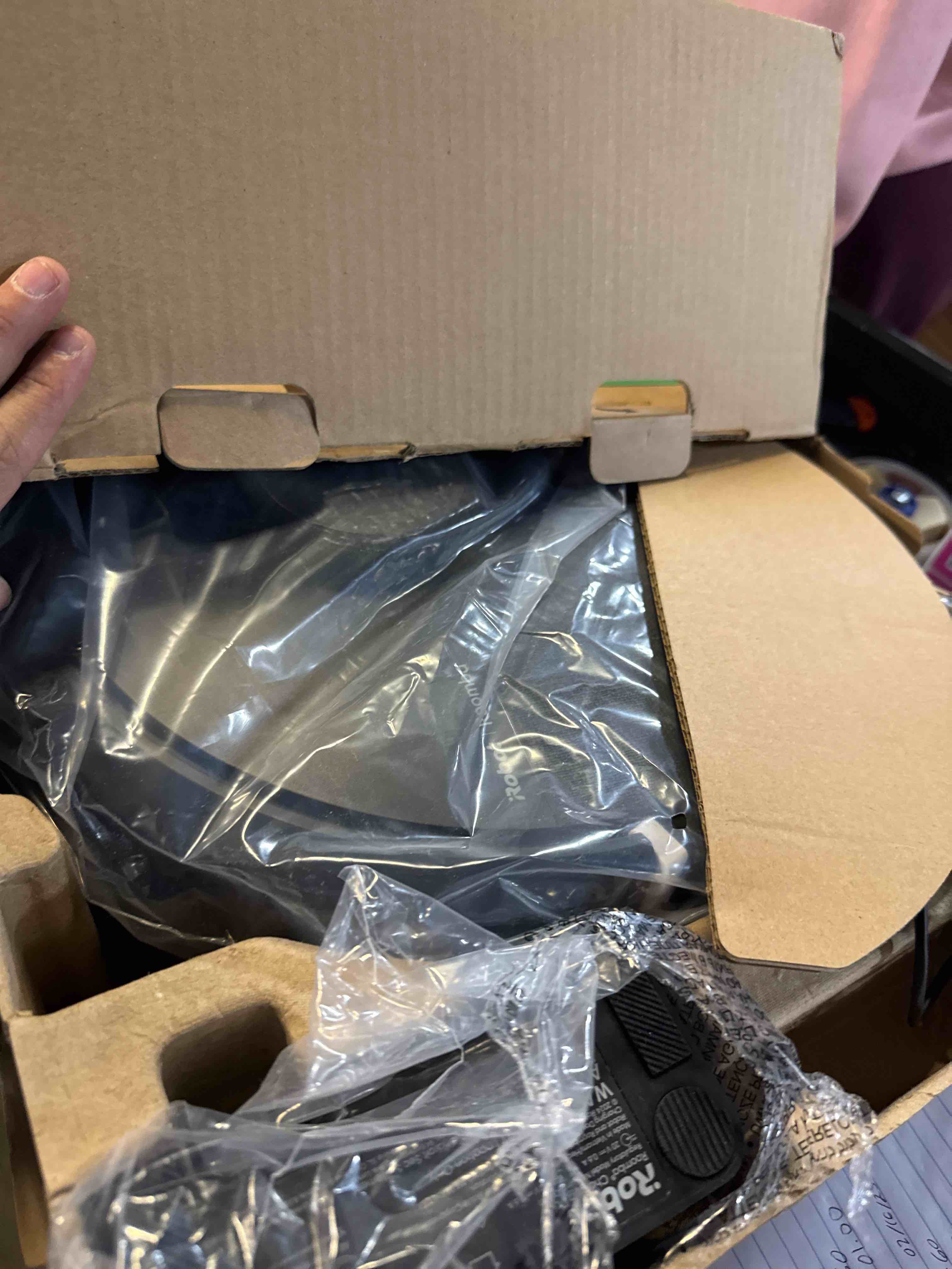 Condition photo showing Good Condition for iRobot Roomba 104 Vac Robot Vacuum - Intense Power-Lifting Suction, Smart & Fast Home Mapping, Ideal for Pet Hair, LiDAR Navigation, Multi-Surface Cleaning, Cleans in Neat Rows, Self-Charging ( Slightly used)