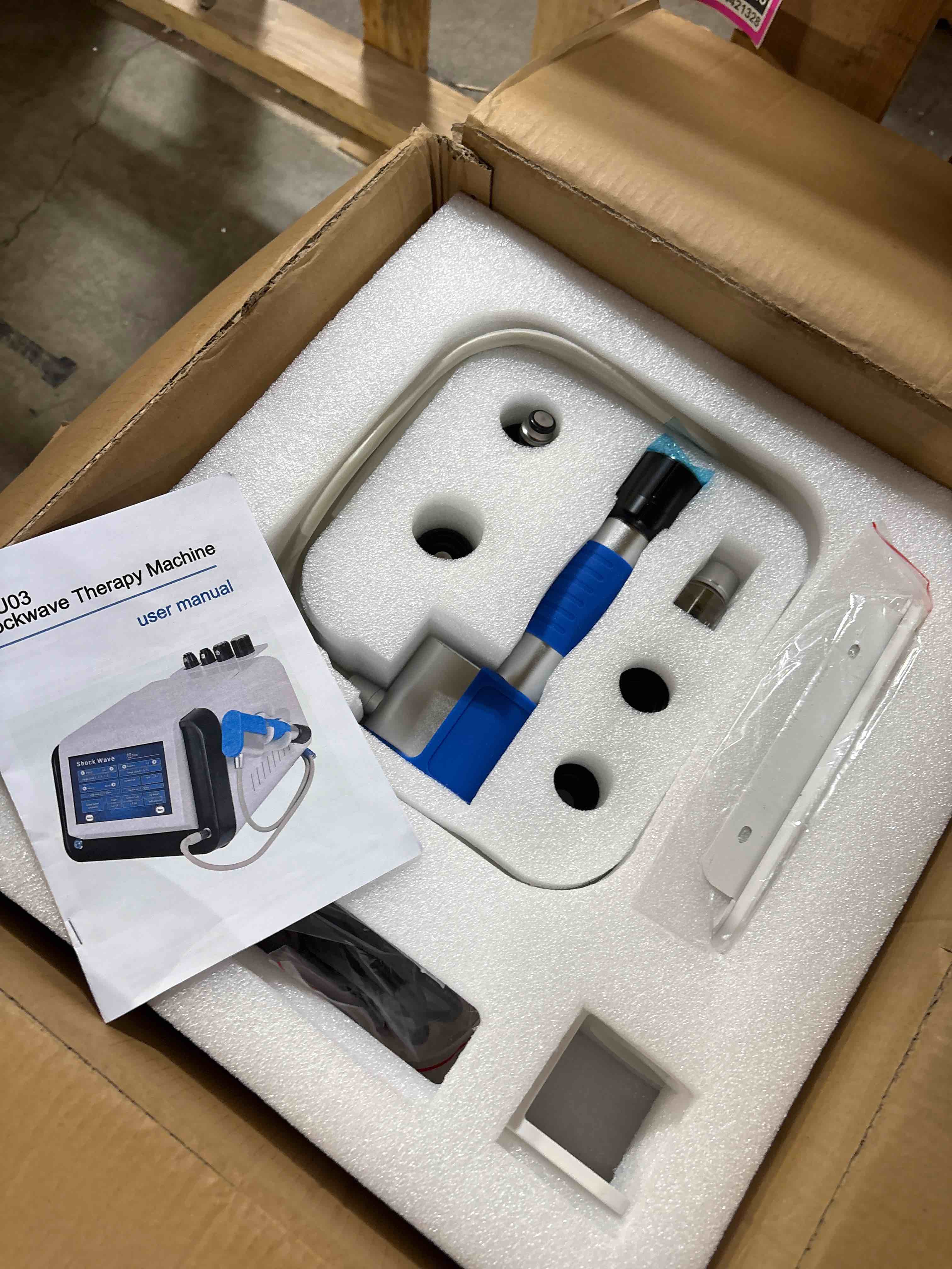 Condition photo showing New/Like New for Shockwave Therapy Machine Extracorporeal Shock Wave Therapy Machine Pain Relief for Muscles and Joints, Painless, Non-Invasive No Side Effects, Ideal for Rehab & Gym Home Use