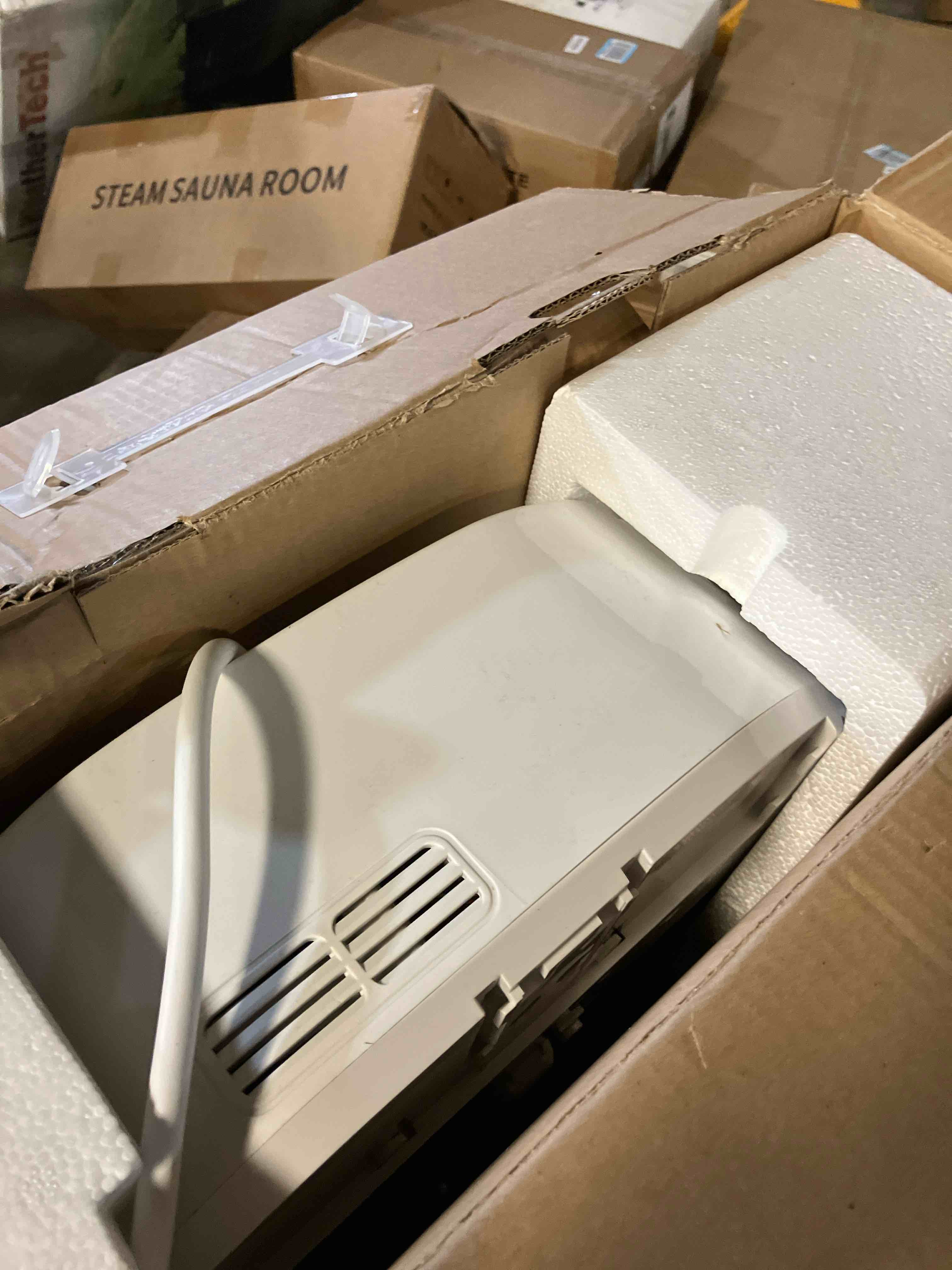 Condition photo showing Good Condition for Electric Bidet Toilet Seat with Remote Control, Heated Toilet Seat, Instant Warm Water, Warm Air Dryer, Rear Feminine and Oscillating Washing, Slow Close Lid, LED Display (Round-Panel Control)