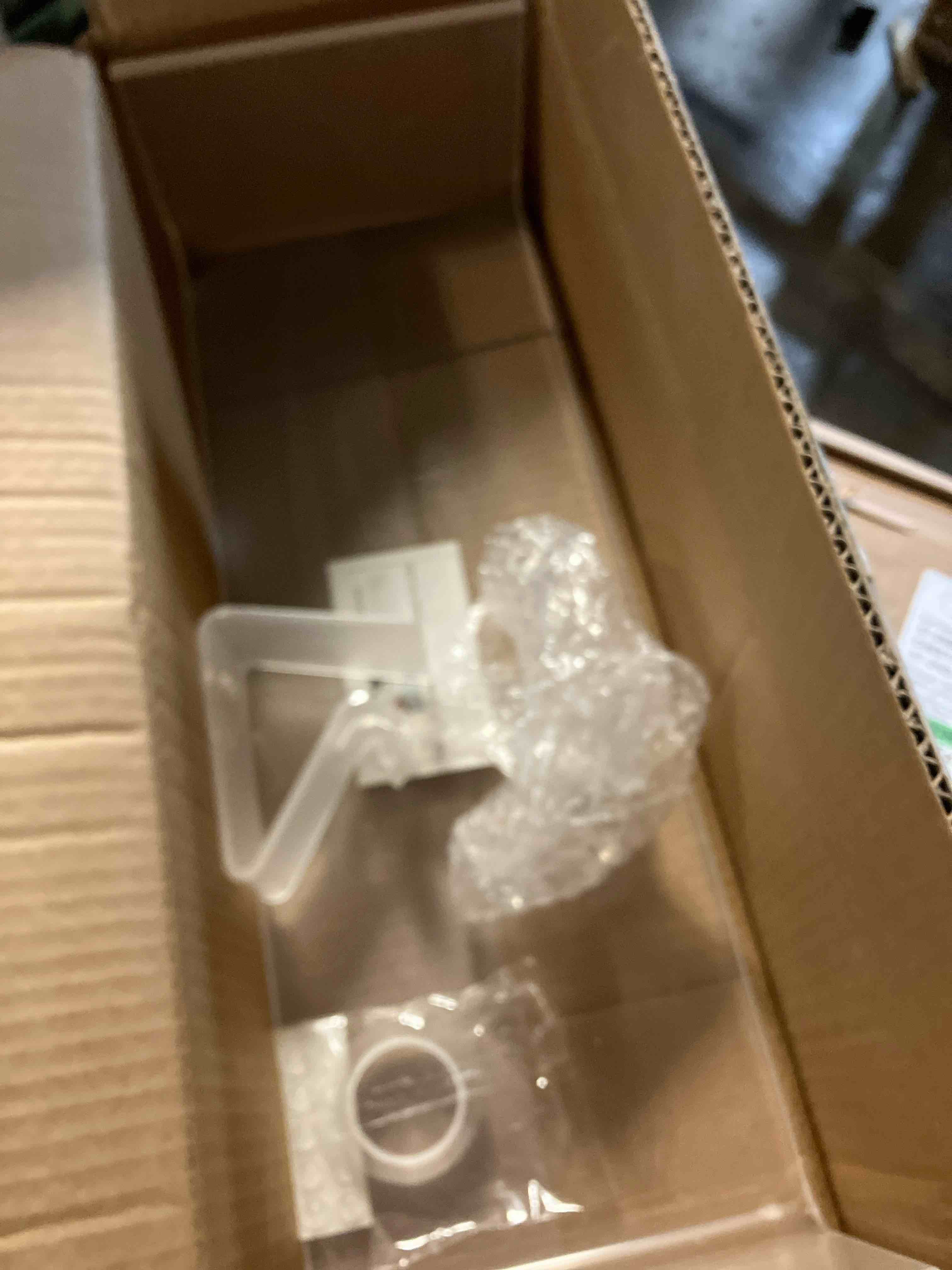 Condition photo showing Good Condition for Clear Acrylic Monitor Stand Riser 20", Laptop Keyboard Cover cat Proof, Keyboard Protector Anti-Cat Prevent Cats from Touching Keyboard, Clear Monitor Riser for Keyboard Storage