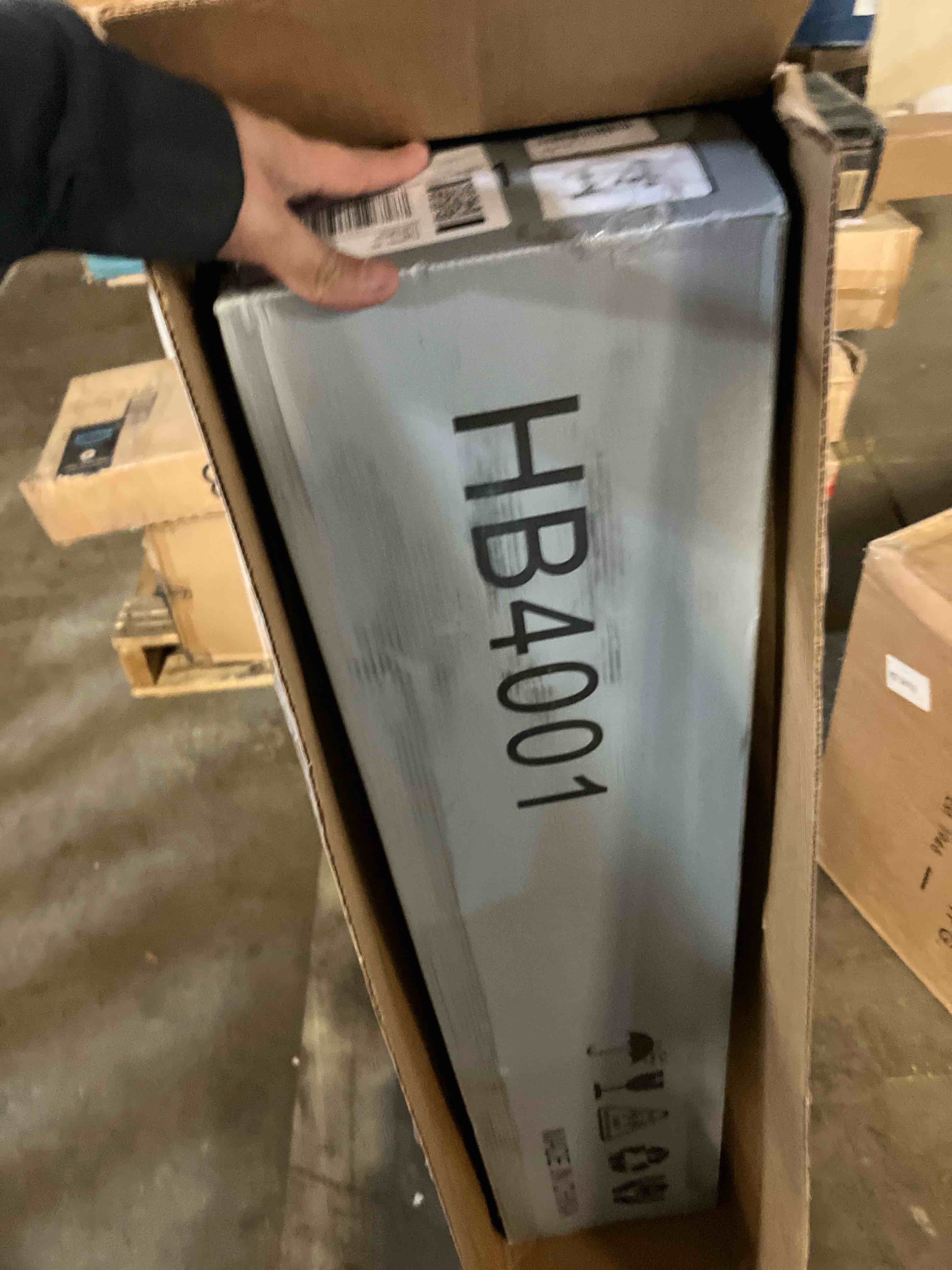 Condition photo showing New/Like New for 14 Inch Metal Bed Frame - Twin Size Heavy Duty Bedframe with Headboard Black Basic Steel Slats Platform No Box Spring Needed/Easy Assembly/Noise Free Twin 14 Inch with Headboard