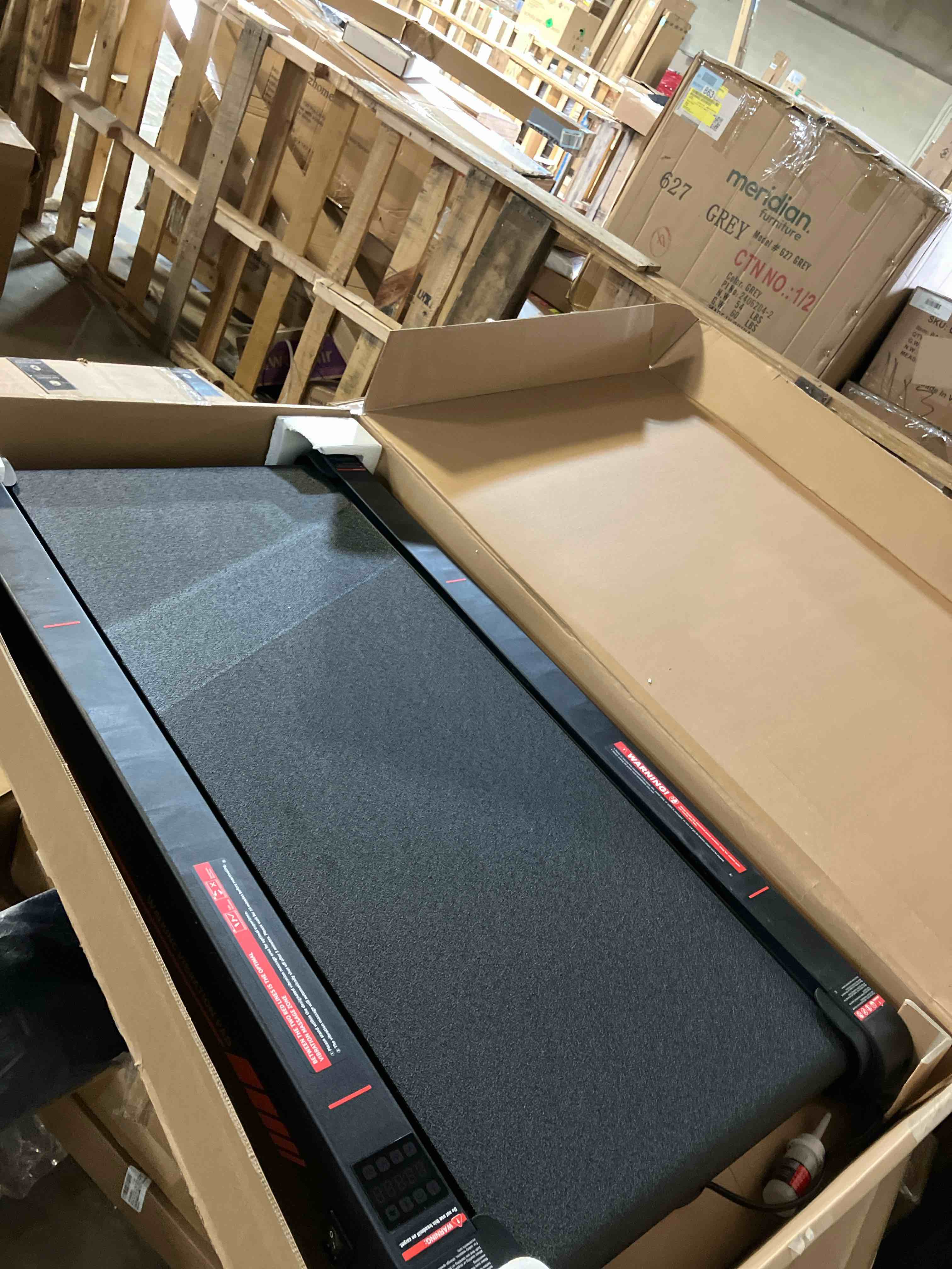 Condition photo showing Good Condition for Sperax Walking Treadmill Pad with APP, 3 in 1 Under Desk Treadmill, 400W Low Noise Walking Vibration Pad ,Portable Treadmills for Home Office ( Missing Remote)