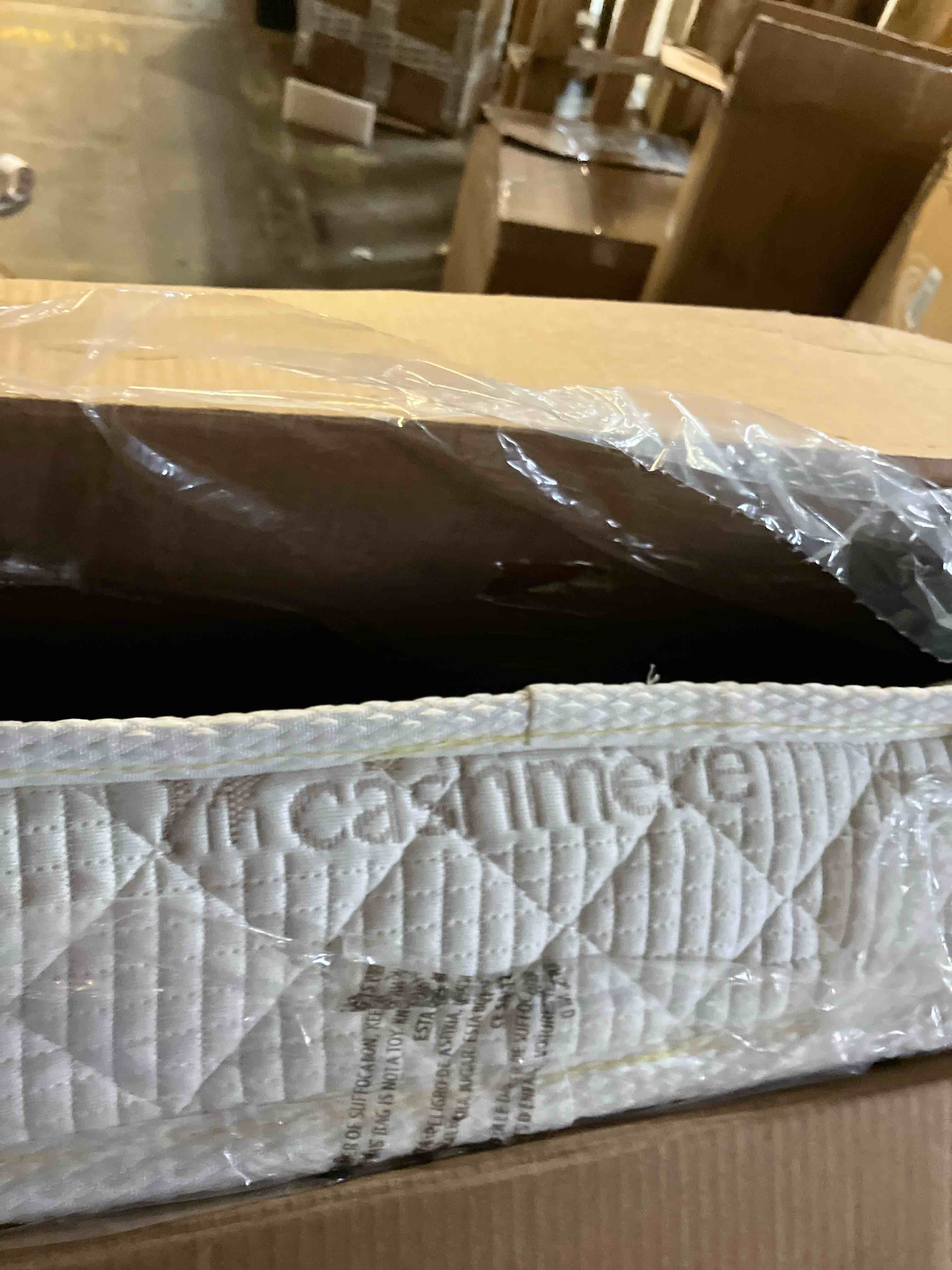 Condition photo showing New/Like New for Sealy Baby Flex Cool 2 Stage Breathable Crib Mattress with Toddler Bed Fit, Waterproof & Airy Cotton Cover, 204 Premium Coils, GREENGUARD Gold Certified, Safety & Quality Tested, Made in USA, 52x28"