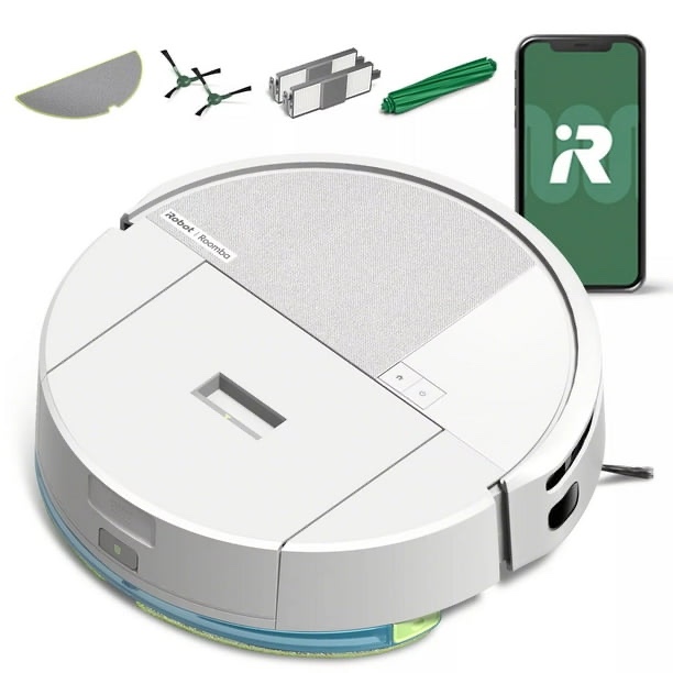 irobot irobot roomba 208 dustcompactor combo robot vacuum and mop