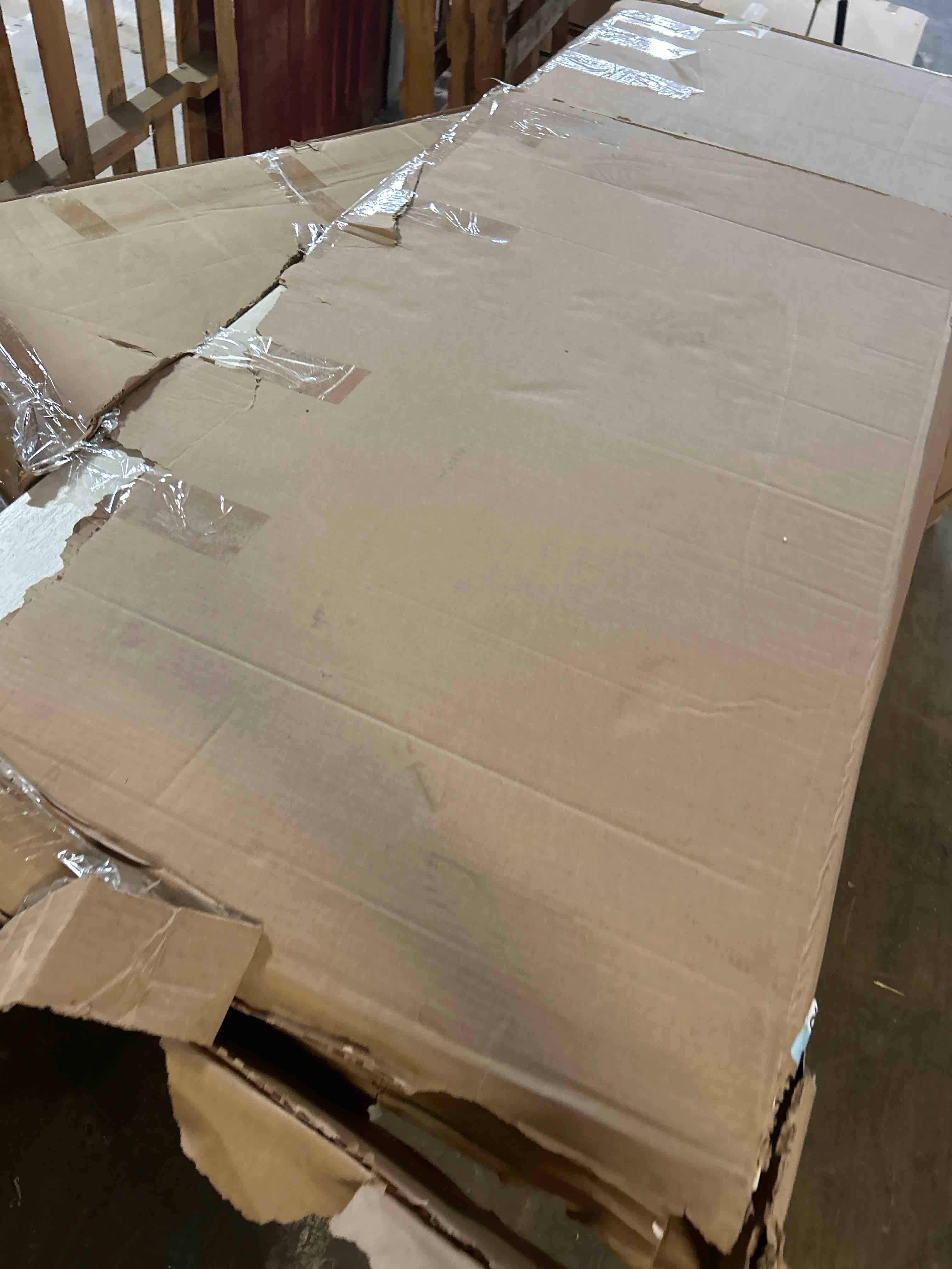 Condition photo showing As Is for wall bed mechanism, white (incomplete)