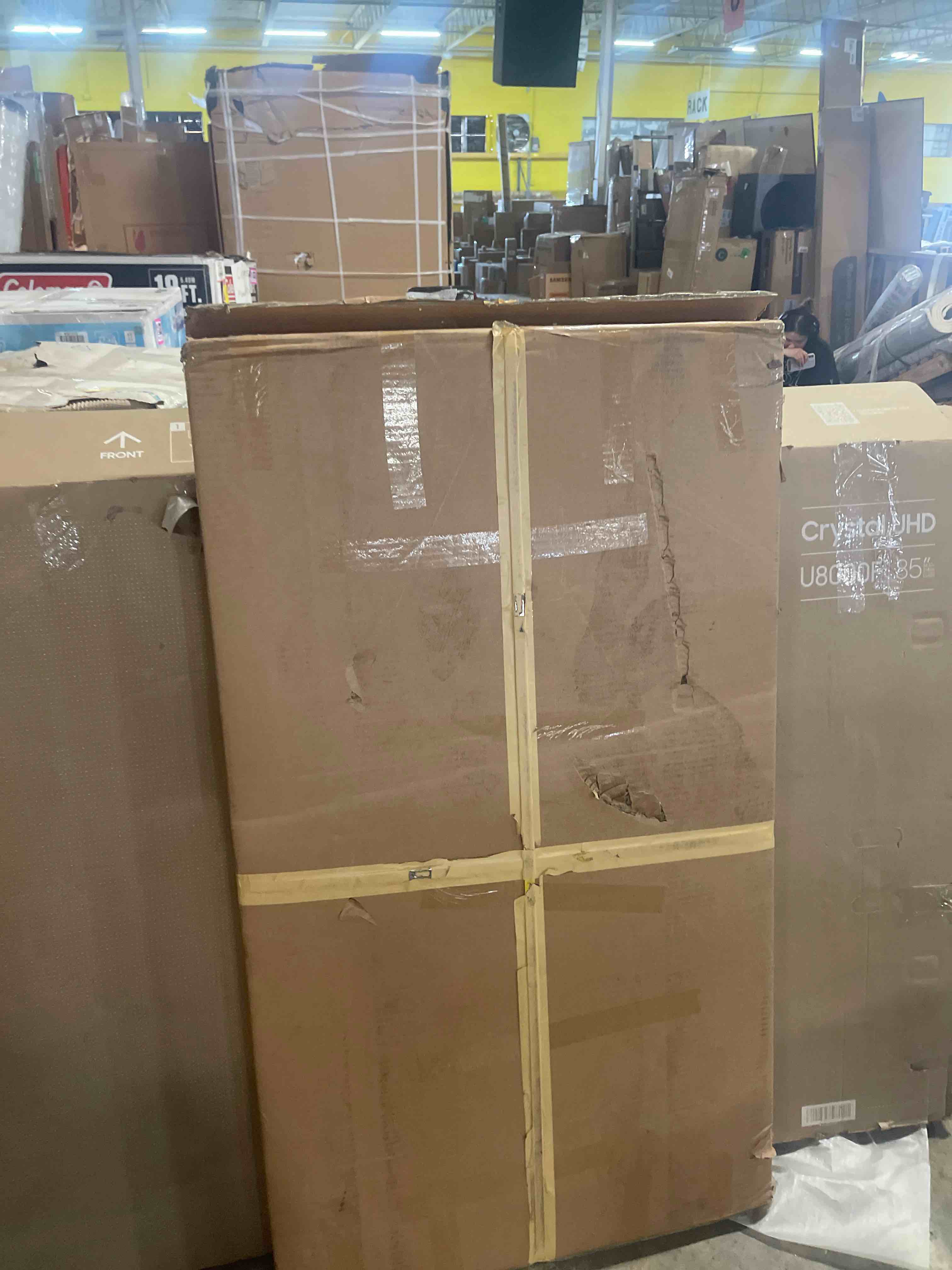 Condition photo showing New/Like New for decker 30" w x 40" h contemporary oval framed bathroom wall mirror