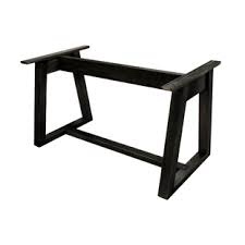 U Dining Table Base  (Set of 2) (Black)(Base only)