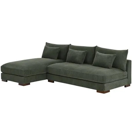Aveion Corduroy Sectional(Sofa backrest only)