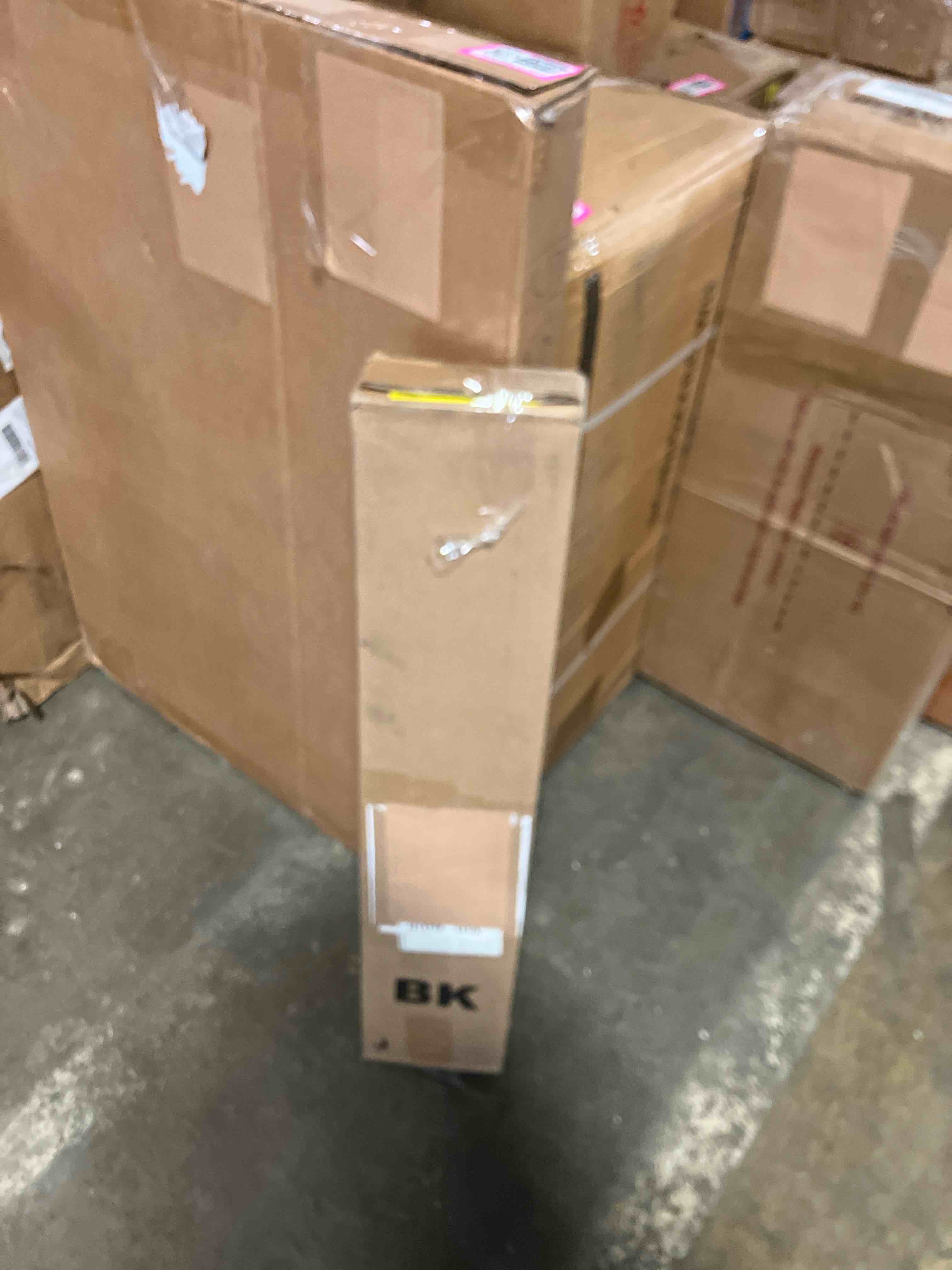 Condition photo showing New/Like New for faux wood blinds 2 inch cordless, room darkening mini venetian horizontal blinds & shades for indoor windows, office, living room, bedroom, multiple colors