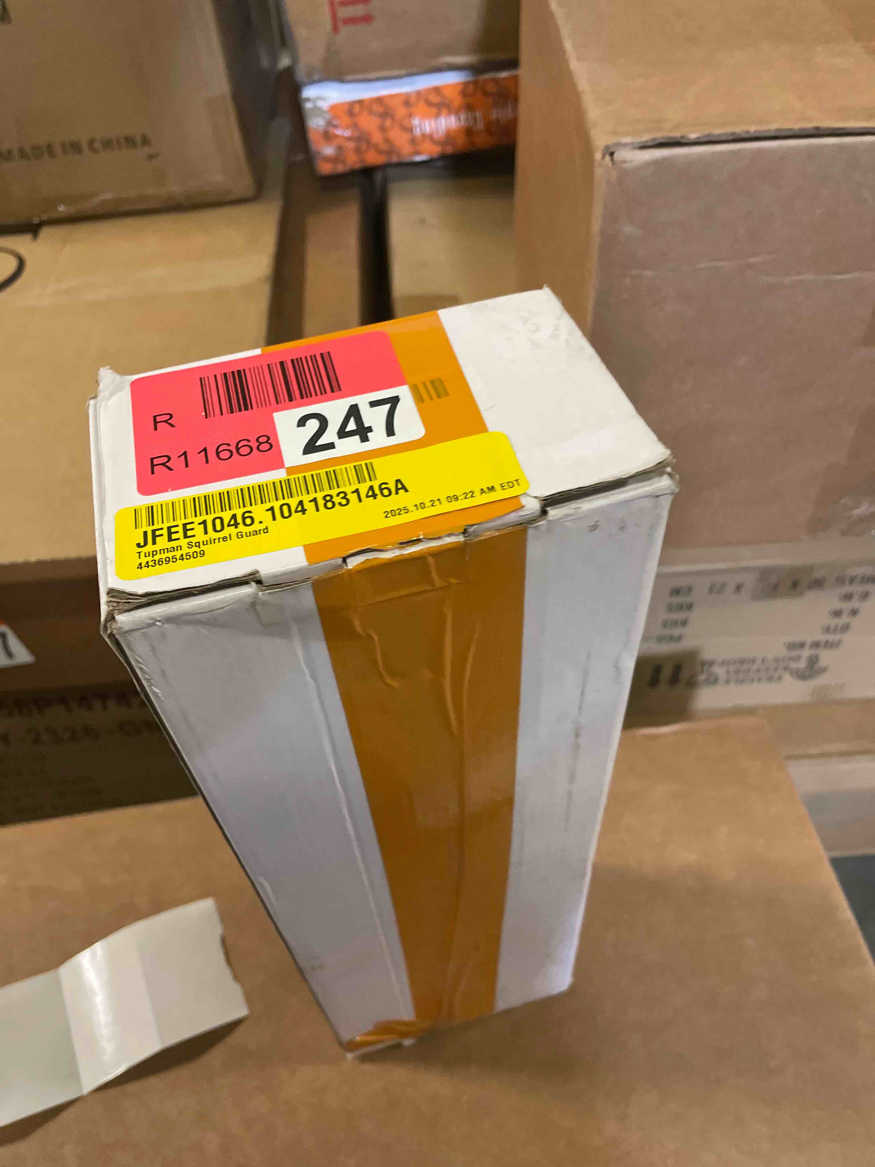 Condition photo showing New/Like New for tupman squirrel guard