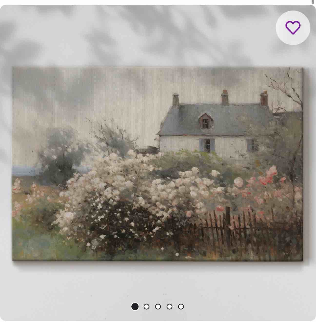 Vintage Landscapes-LXV - Gallery Wrapped Cavas